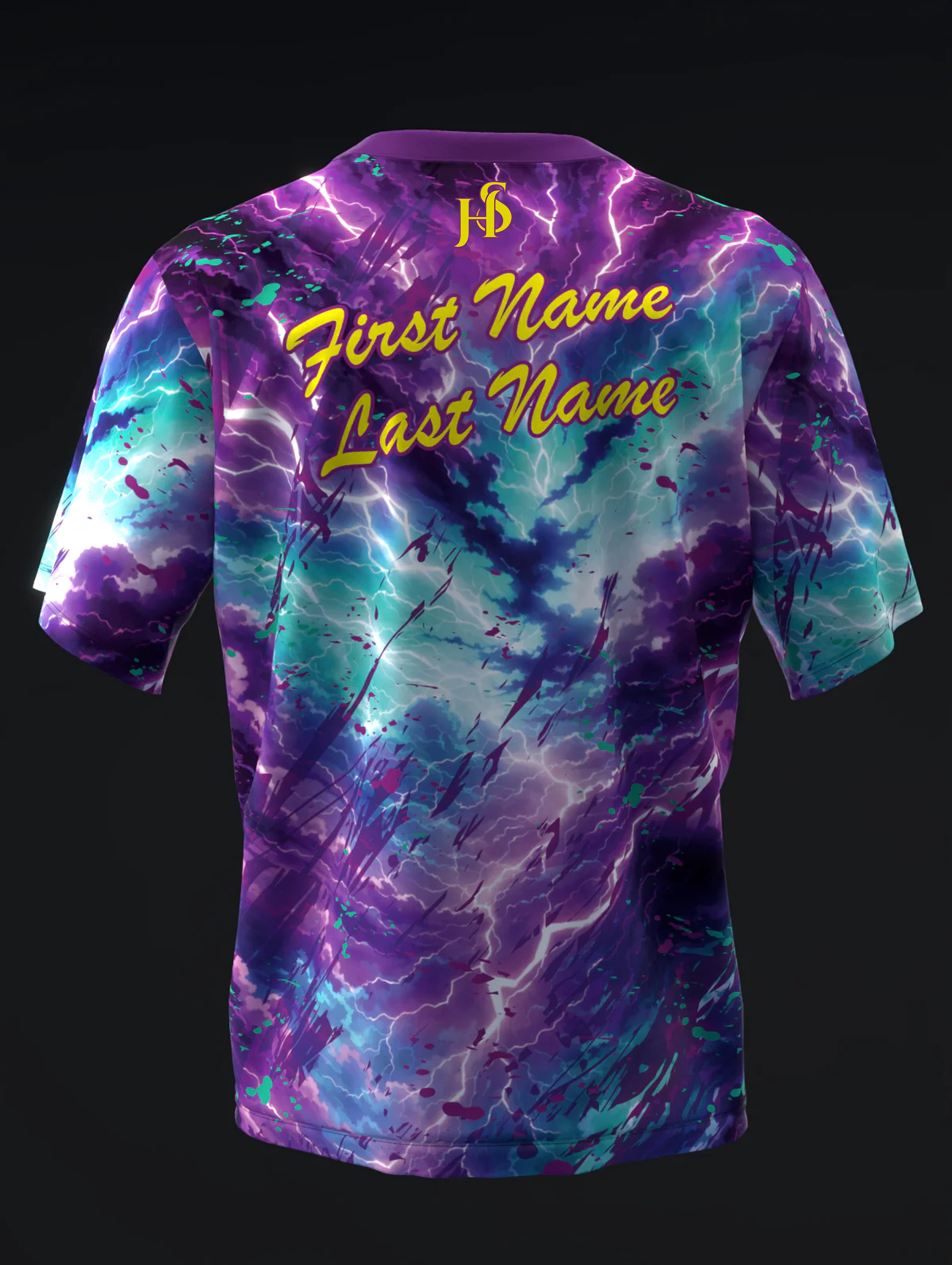Custom Name - Storm Monsoon Bowling Jersey - All Size