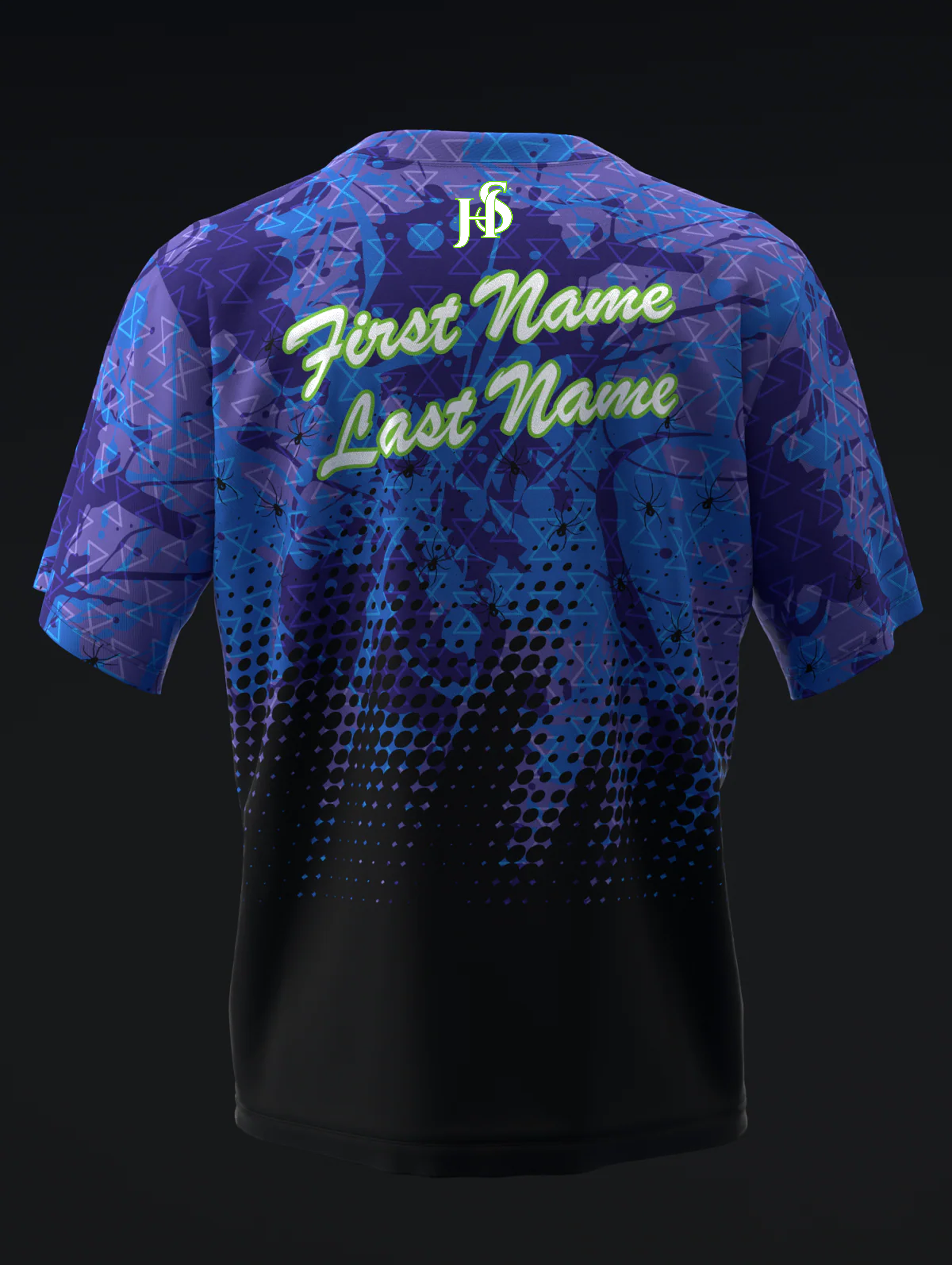 Custom Name - Hammer Black Widow Tour V1 Bowling Jersey - All Size