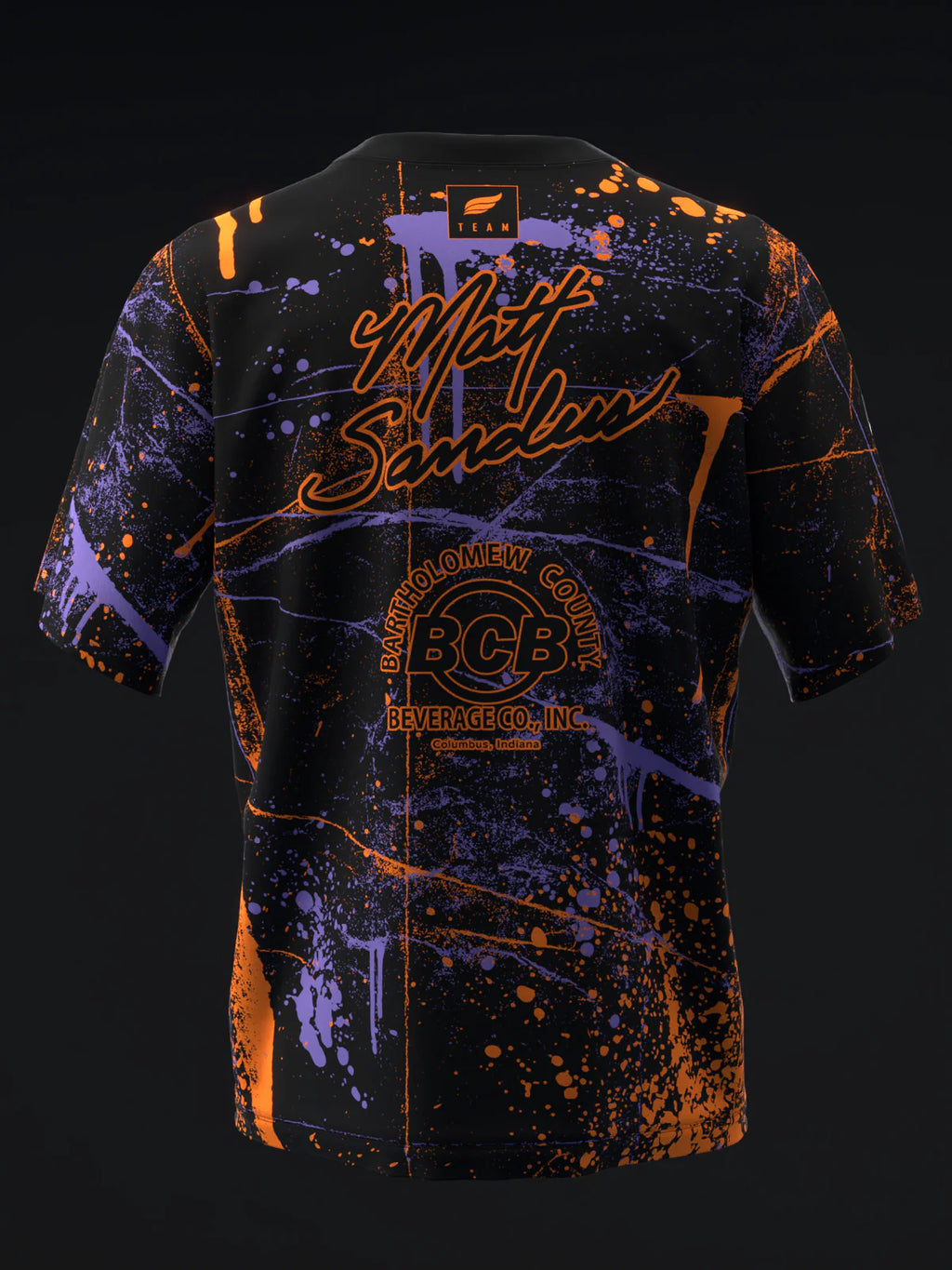 Custom Name - Matt Sanders 2026 Indy Boomer BOP Bowling Jersey - All Size