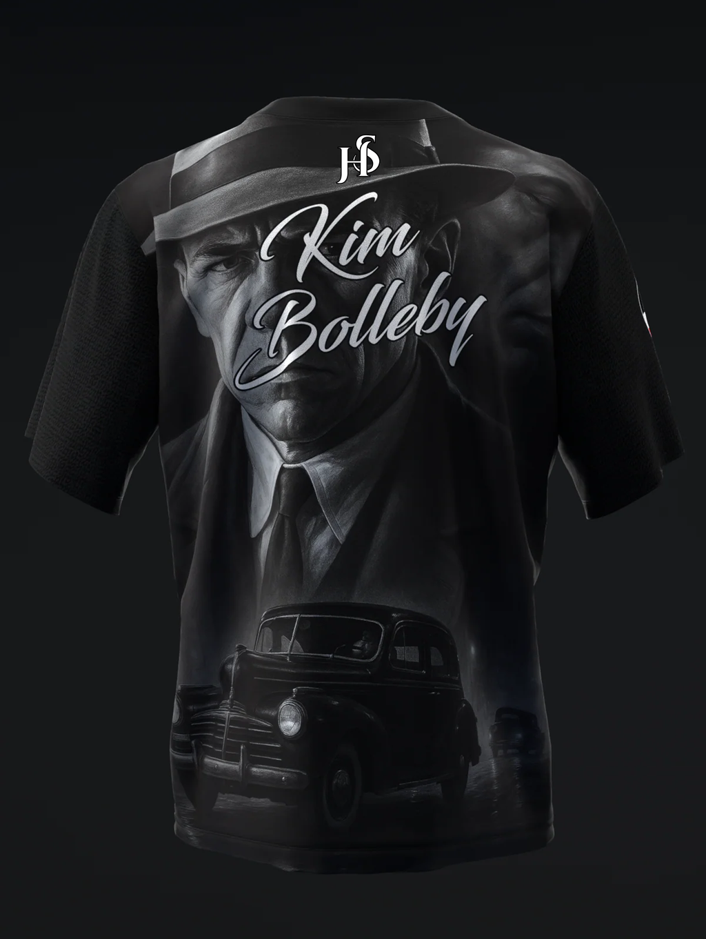 Custom Name - Kim Bolleby Mafia Tux Bowling Jersey - All Size