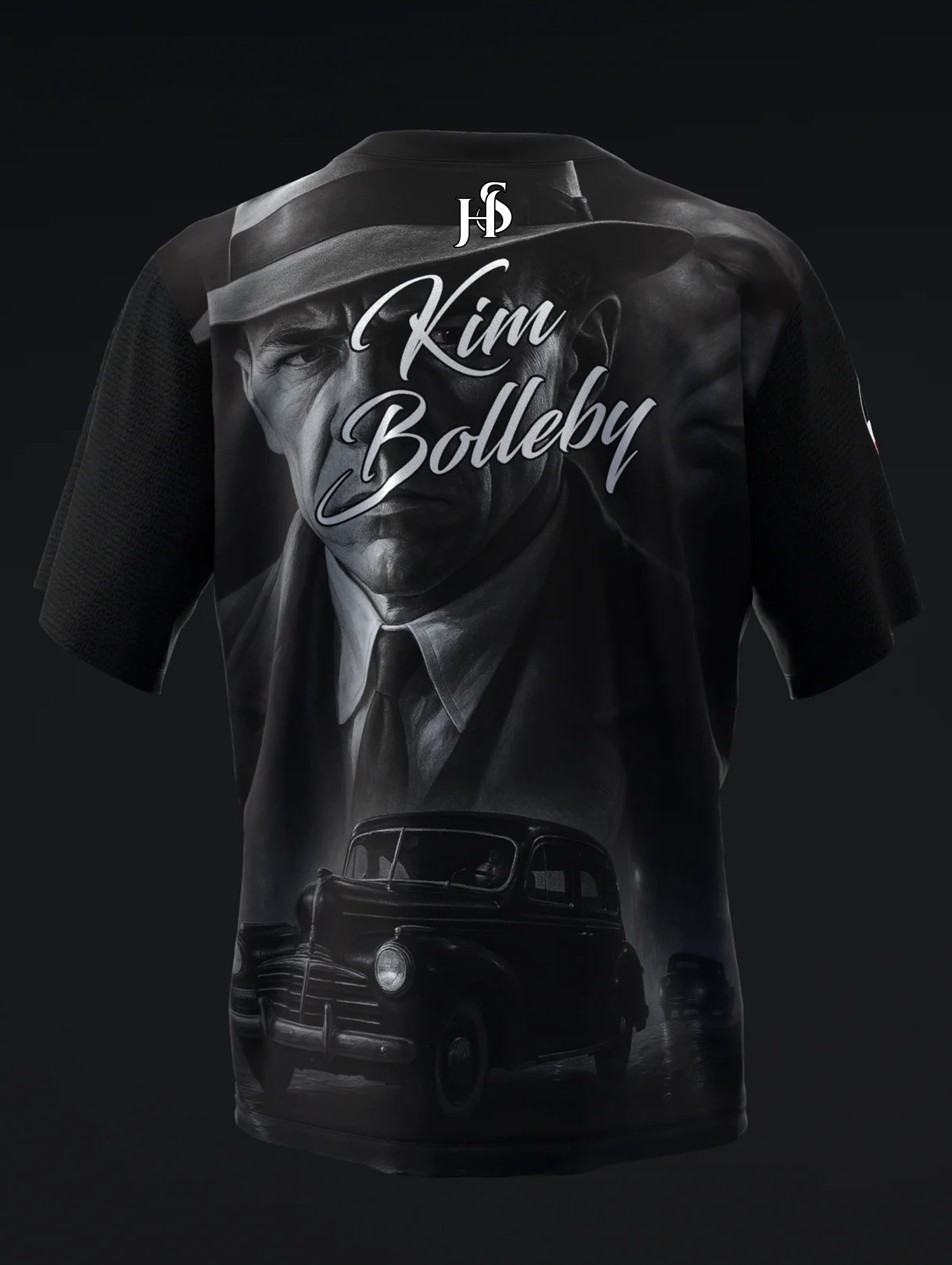 Custom Name - Kim Bolleby Mafia Tux Bowling Jersey - All Size
