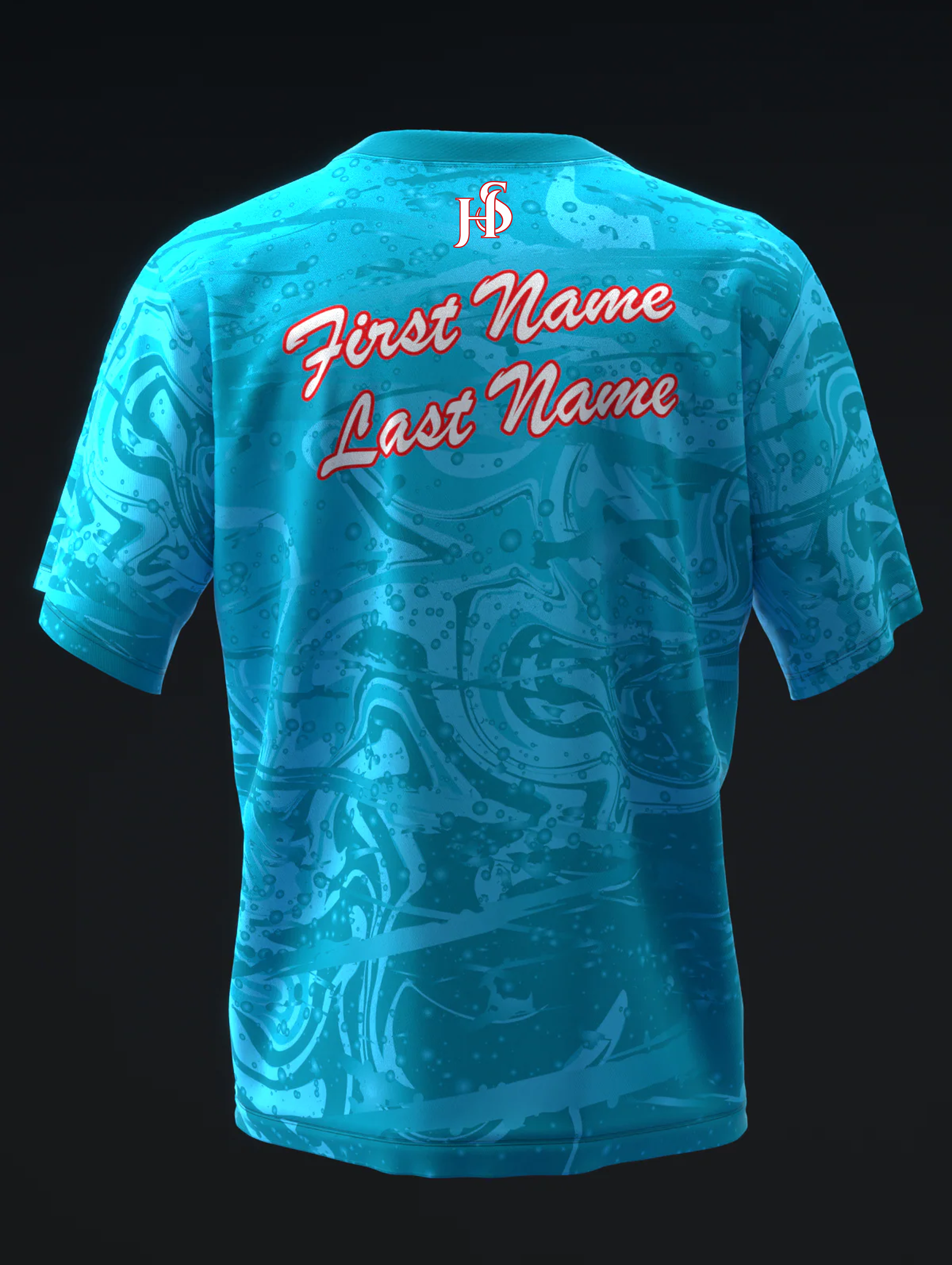 Custom Name - Radical Torpedo Direct Hit Pearl Bowling Jersey - All Size