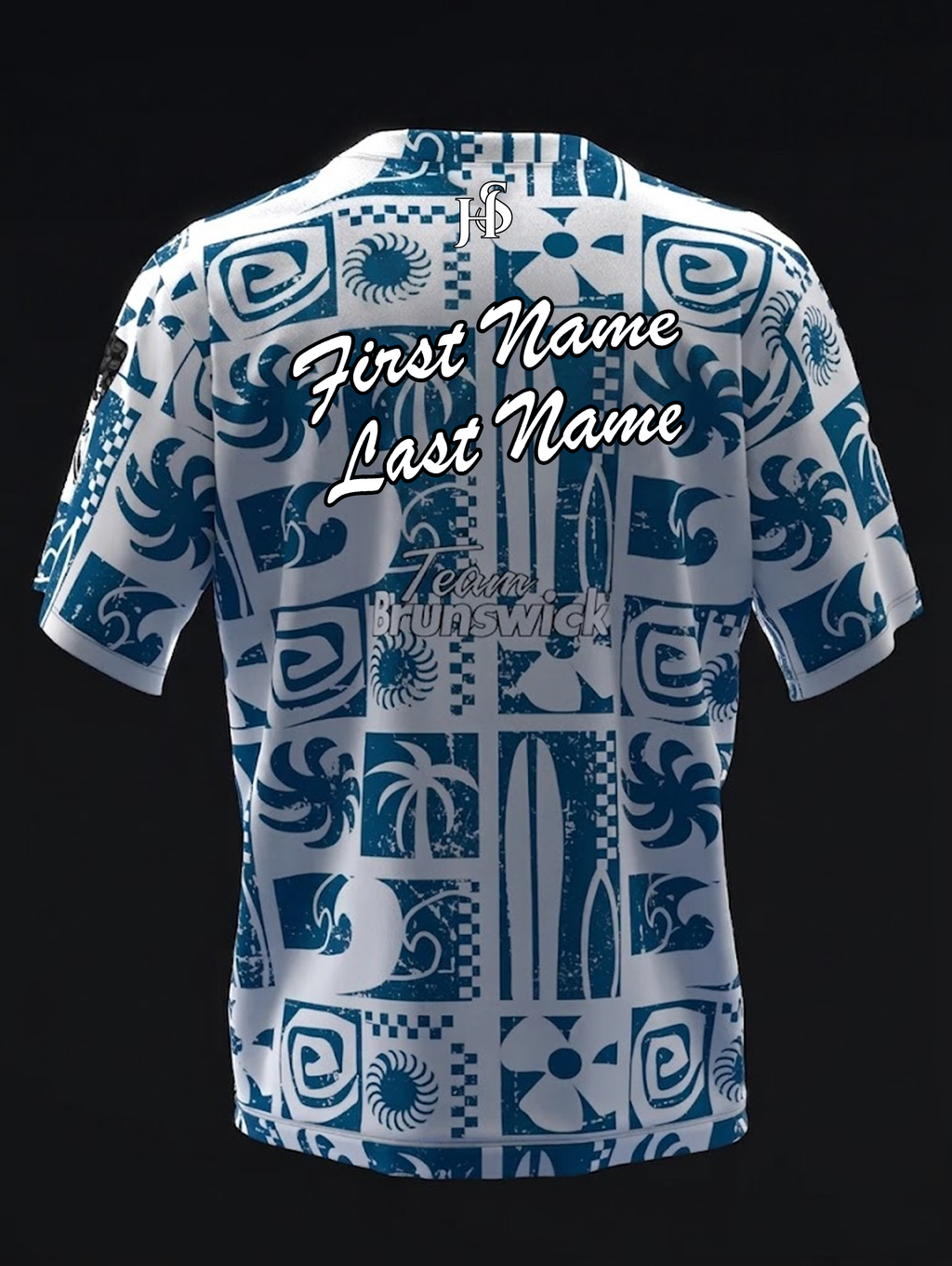 Custom Name - Ashly Galante Tribal Championship Bowling Jersey - All Size