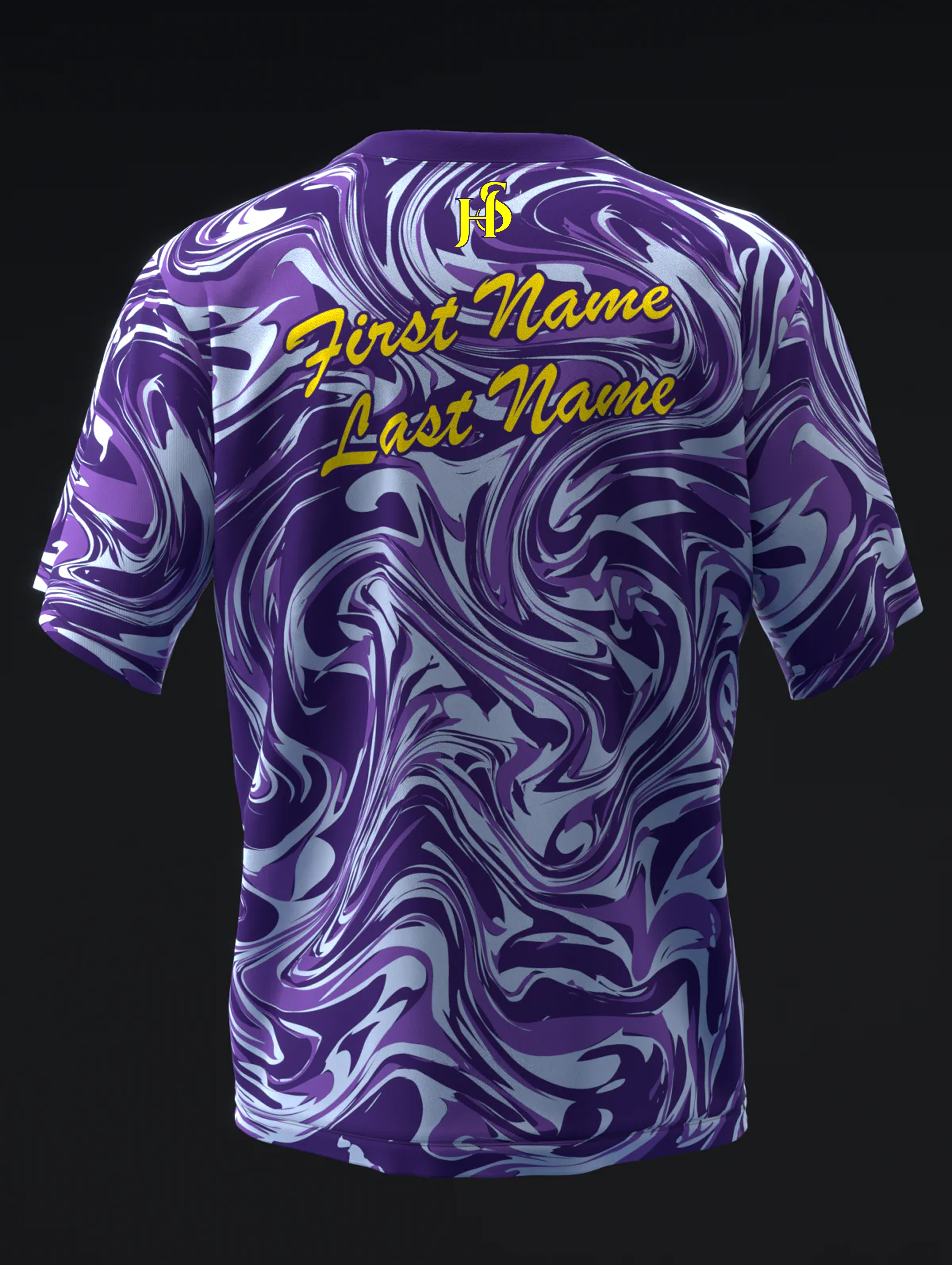 Custom Name - Brunswick Ethos Hybrid Bowling Jersey - All Size