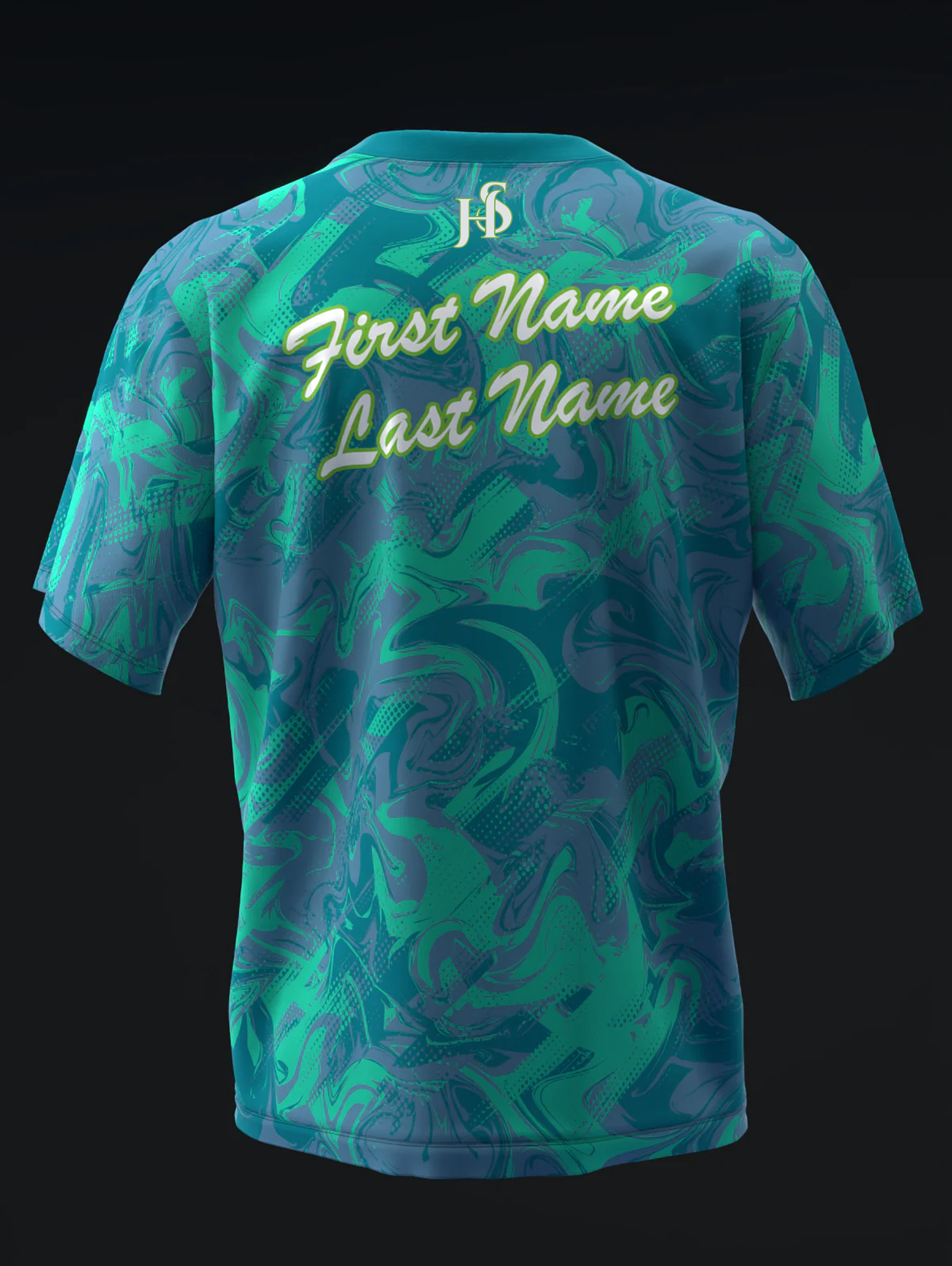 Custom Name - Radical Revenge Pearl Bowling Jersey - All Size