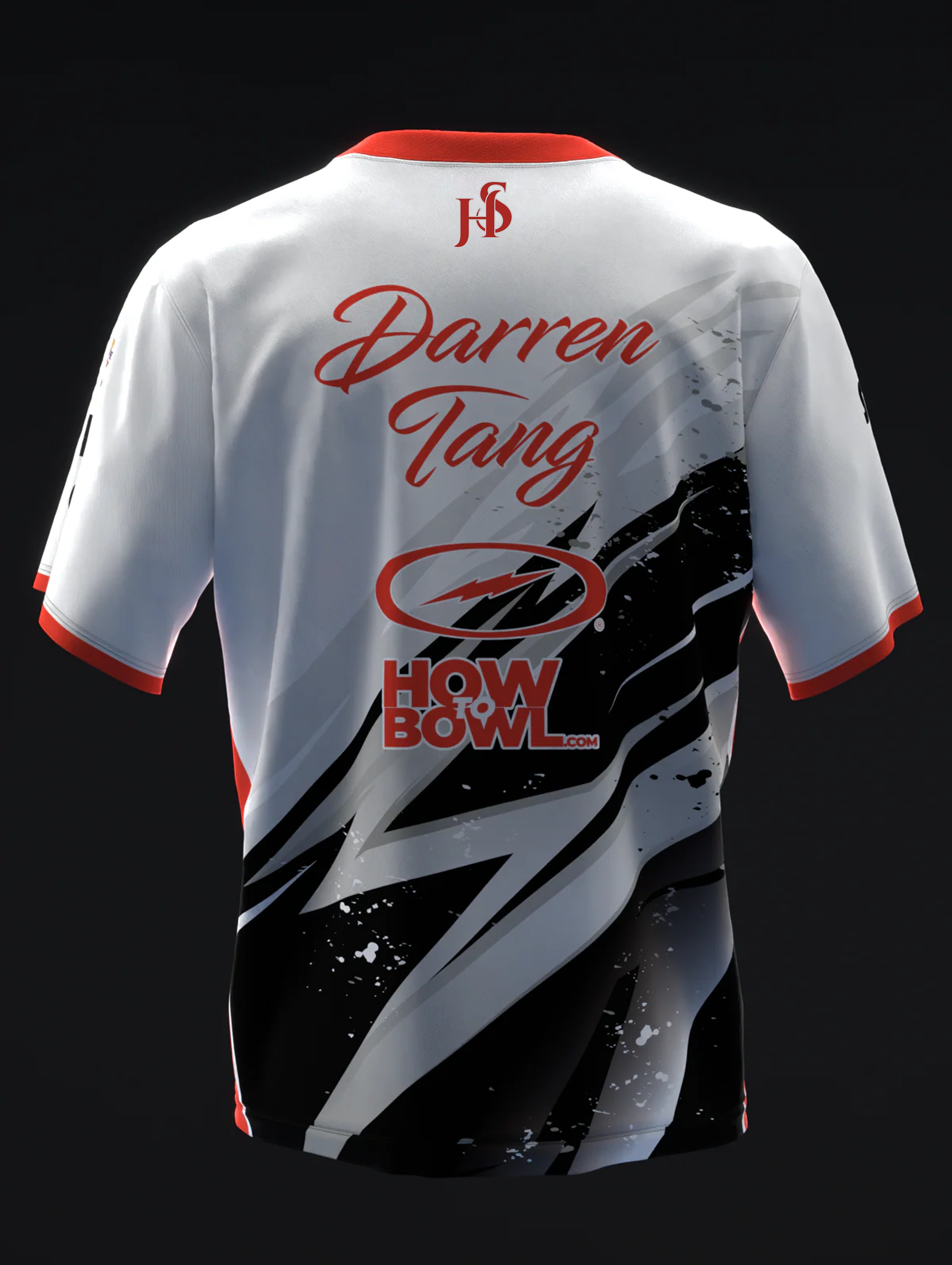 Custom Name - Darren Tang Lightning Infrared 90 Bowling Jersey - All Size