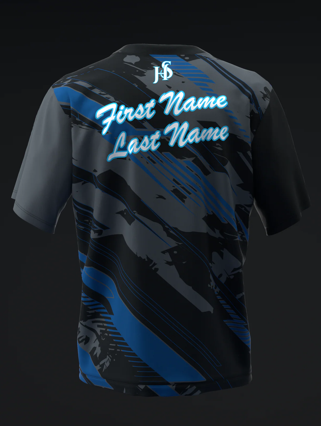 Custom Name - Track Stealth Hybrid Bowling Jersey - All Size