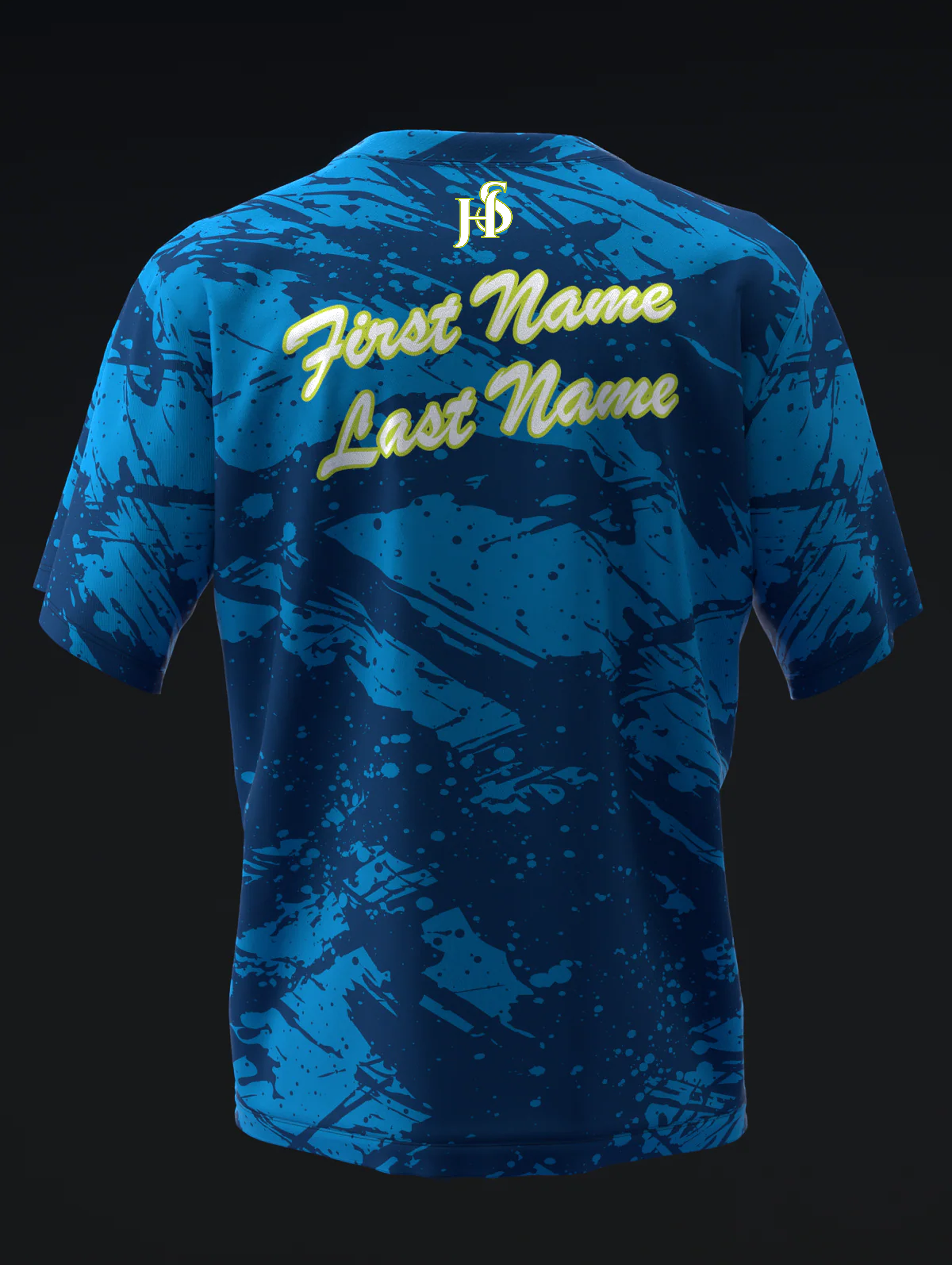Custom Name - Columbia 300 Piranha Powercor Bowling Jersey - All Size