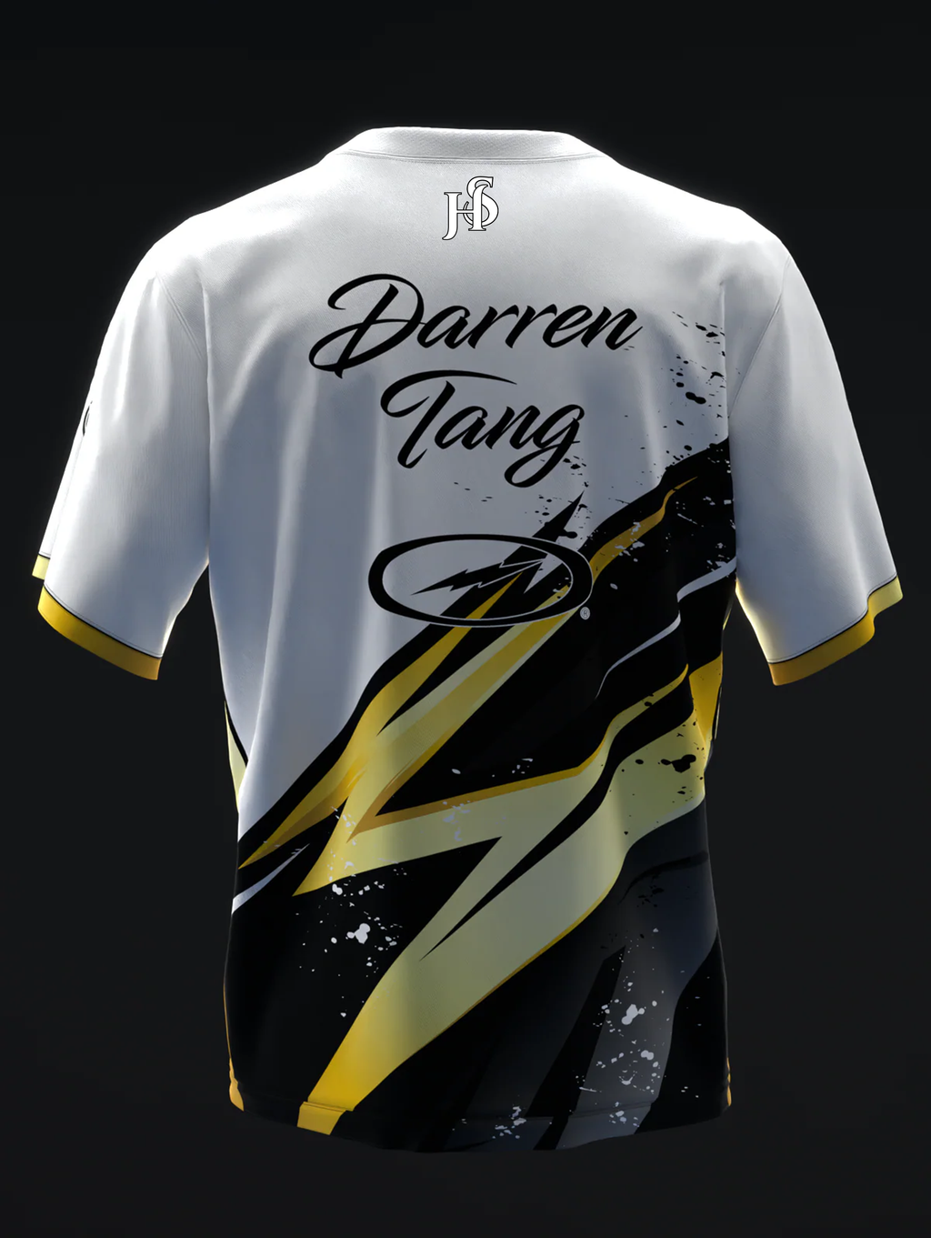 Custom Name - Darren Tang 2023 Lightning White Bowling Jersey - All Size
