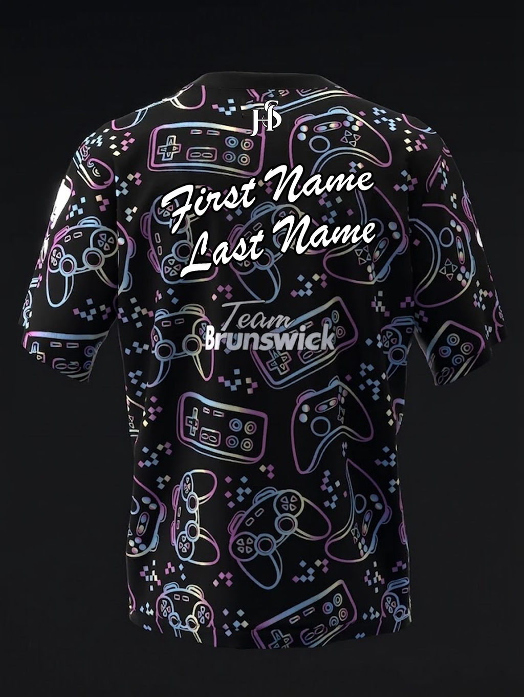 Custom Name - Ashly Galante Joysticks Bowling Jersey - All Size