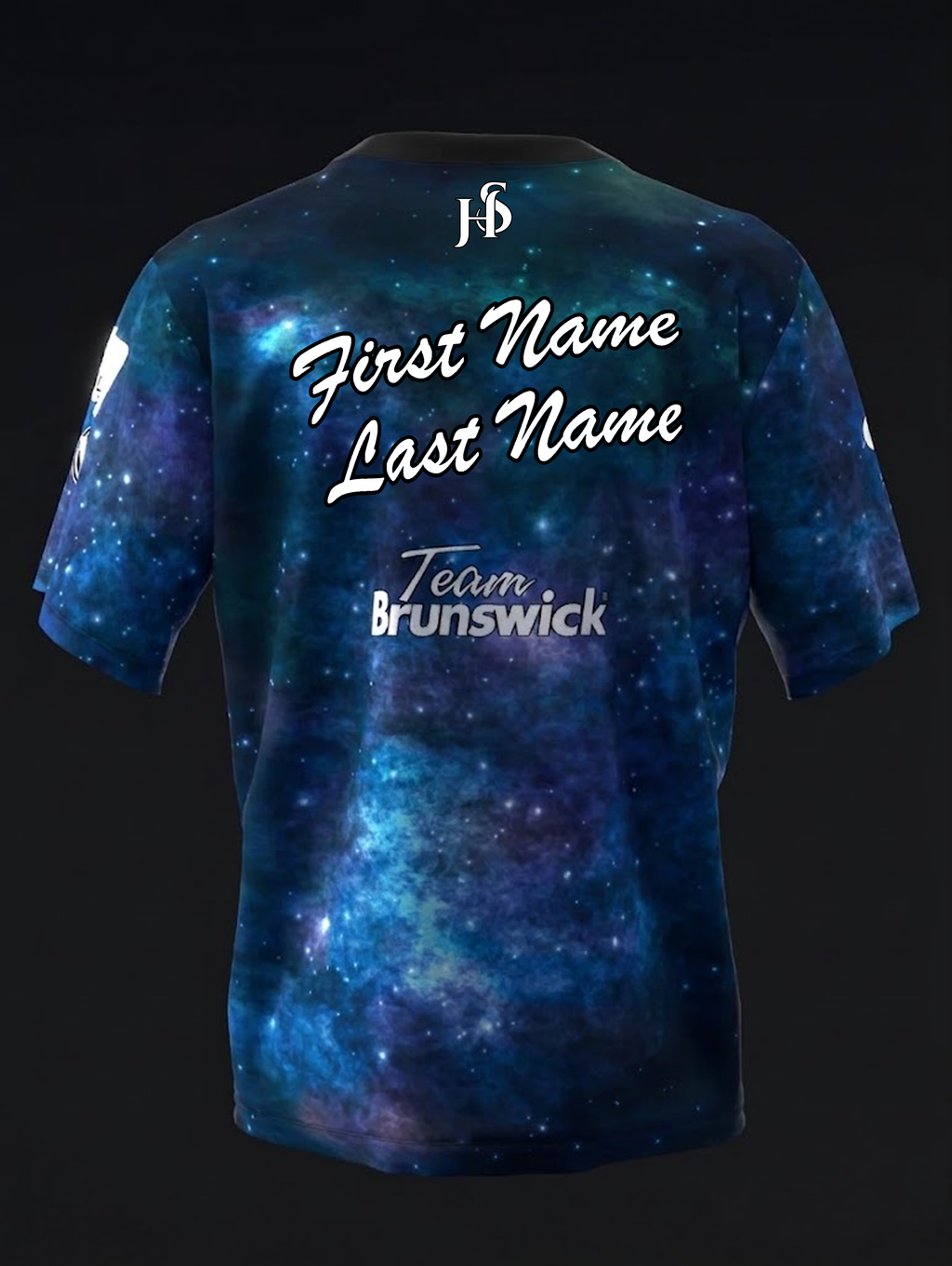 Custom Name - Ashly Galante Galaxy Bowling Jersey - All Size