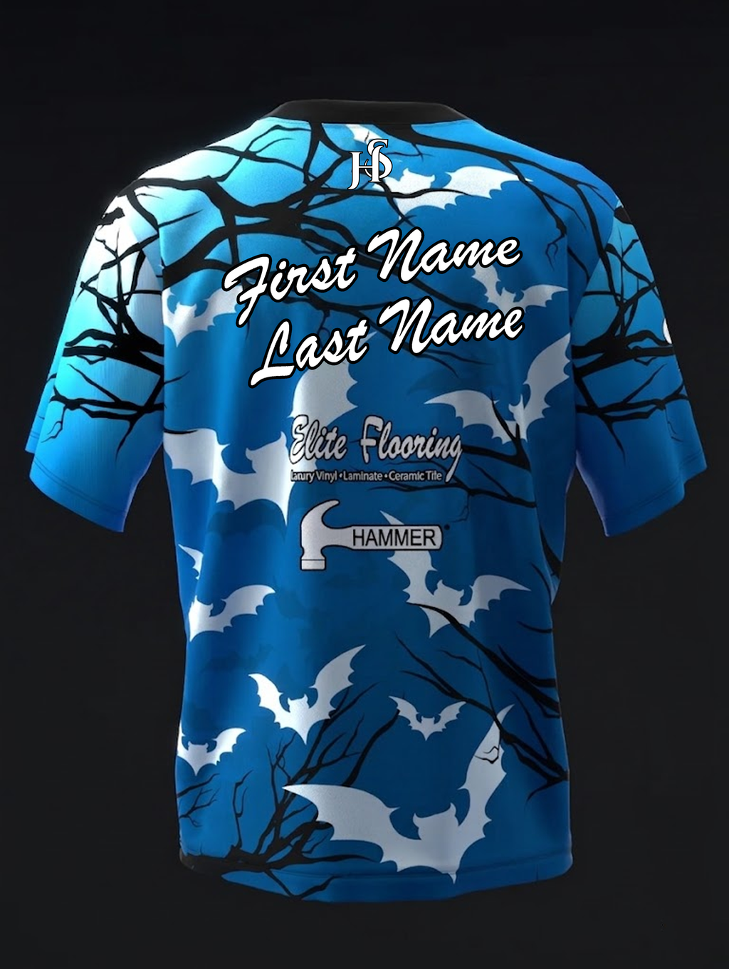 Custom Name - Mallory Clark Kameleon Bats Bowling Jersey - All Size