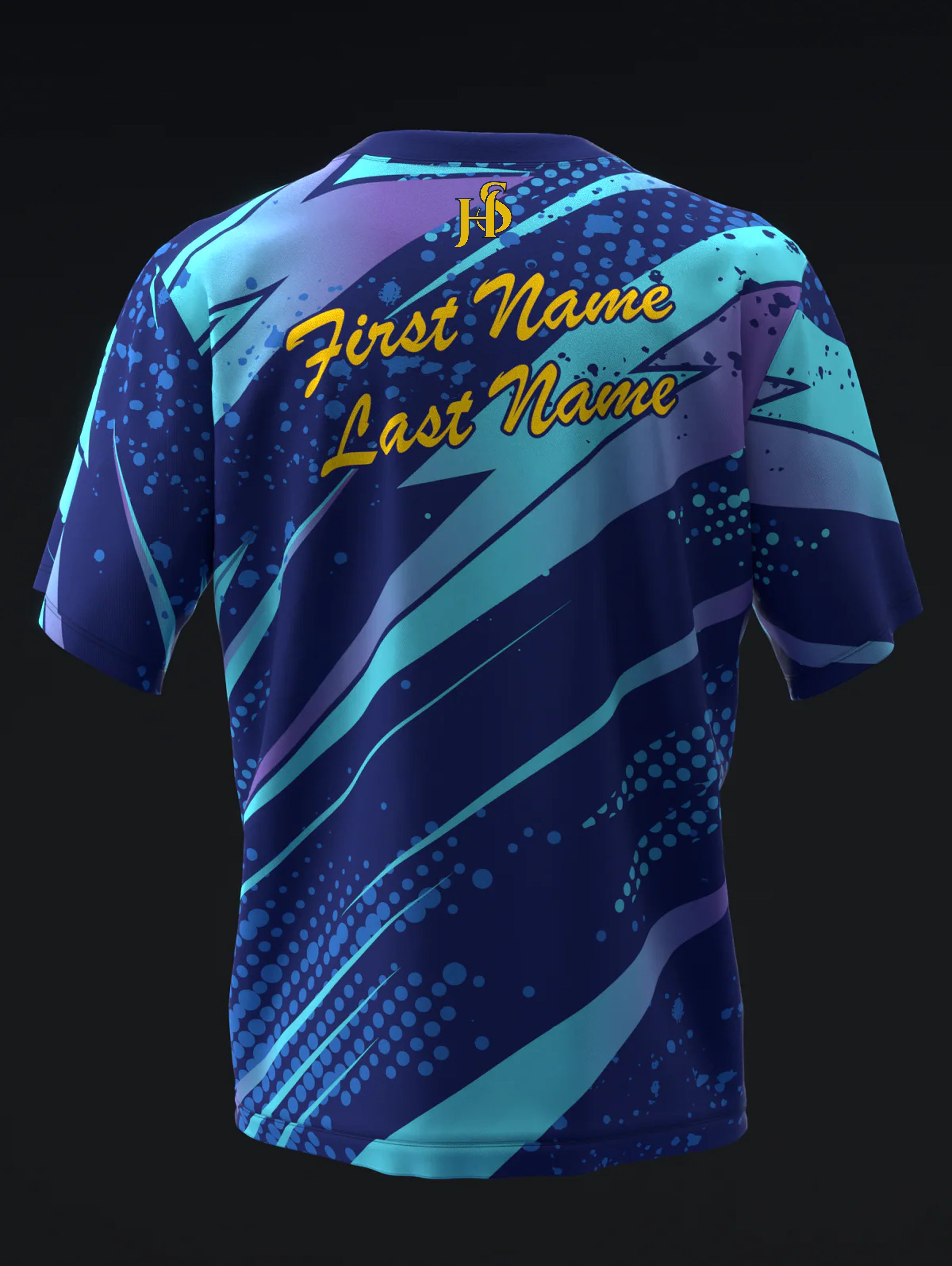 Custom Name - Track Criterion Bowling Jersey - All Size
