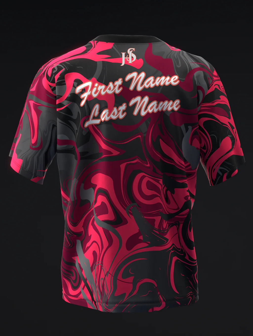 Custom Name - Hammer Anger Solid Bowling Jersey - All Size