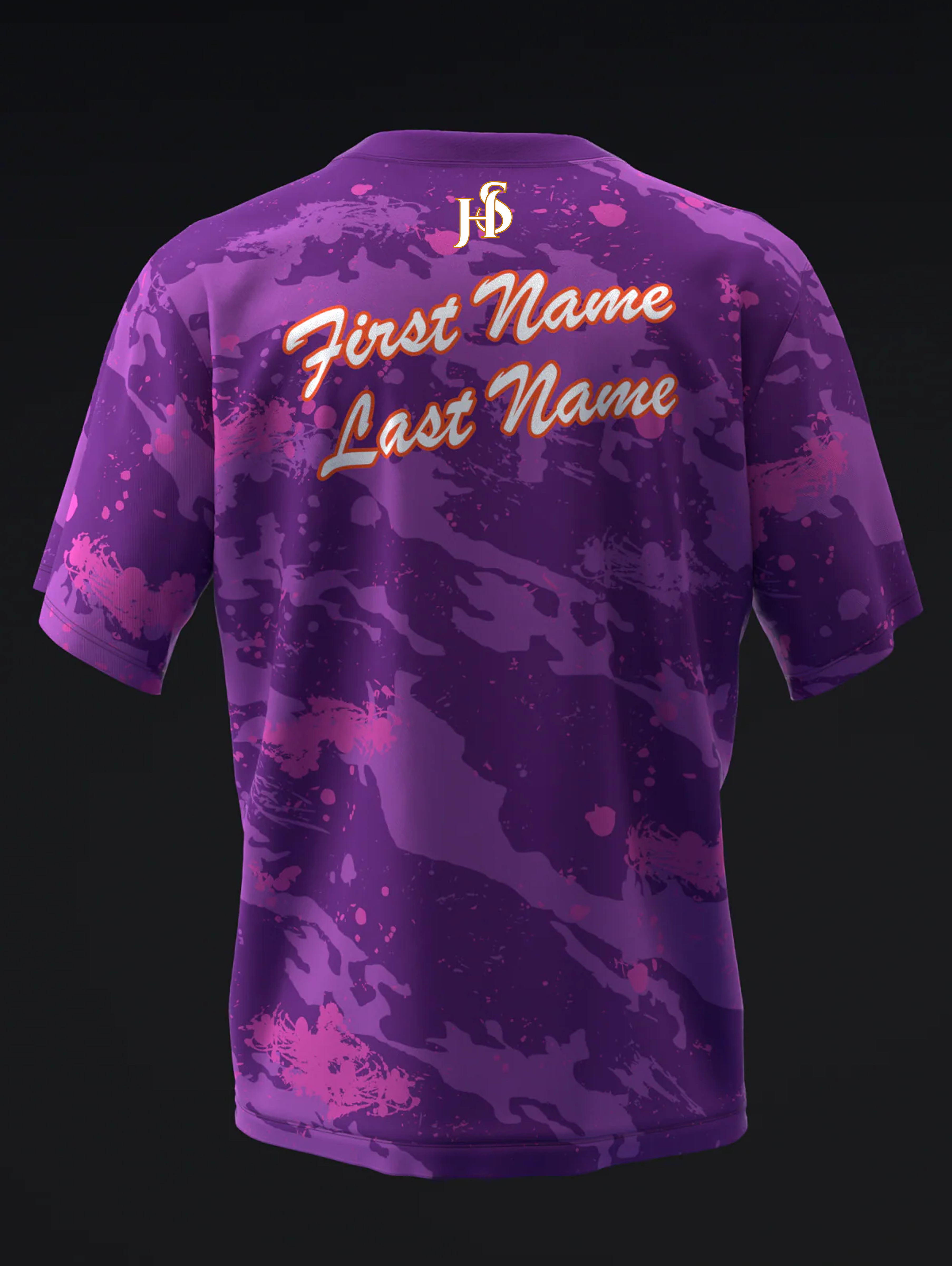 Custom Name - Ebonite Real Time Bowling Jersey - All Size