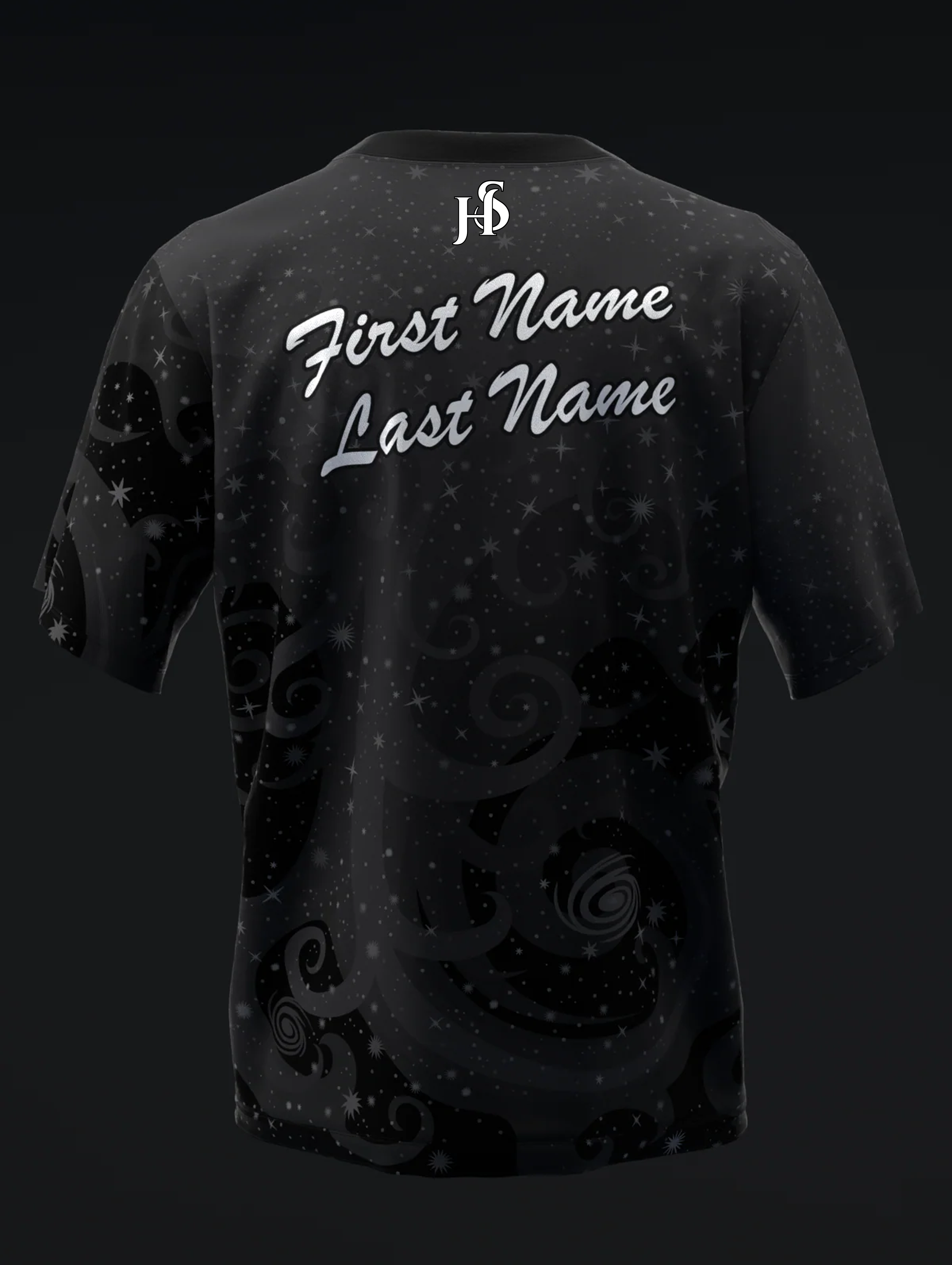 Custom Name - Storm Physix Blackout Bowling Jersey - All Size