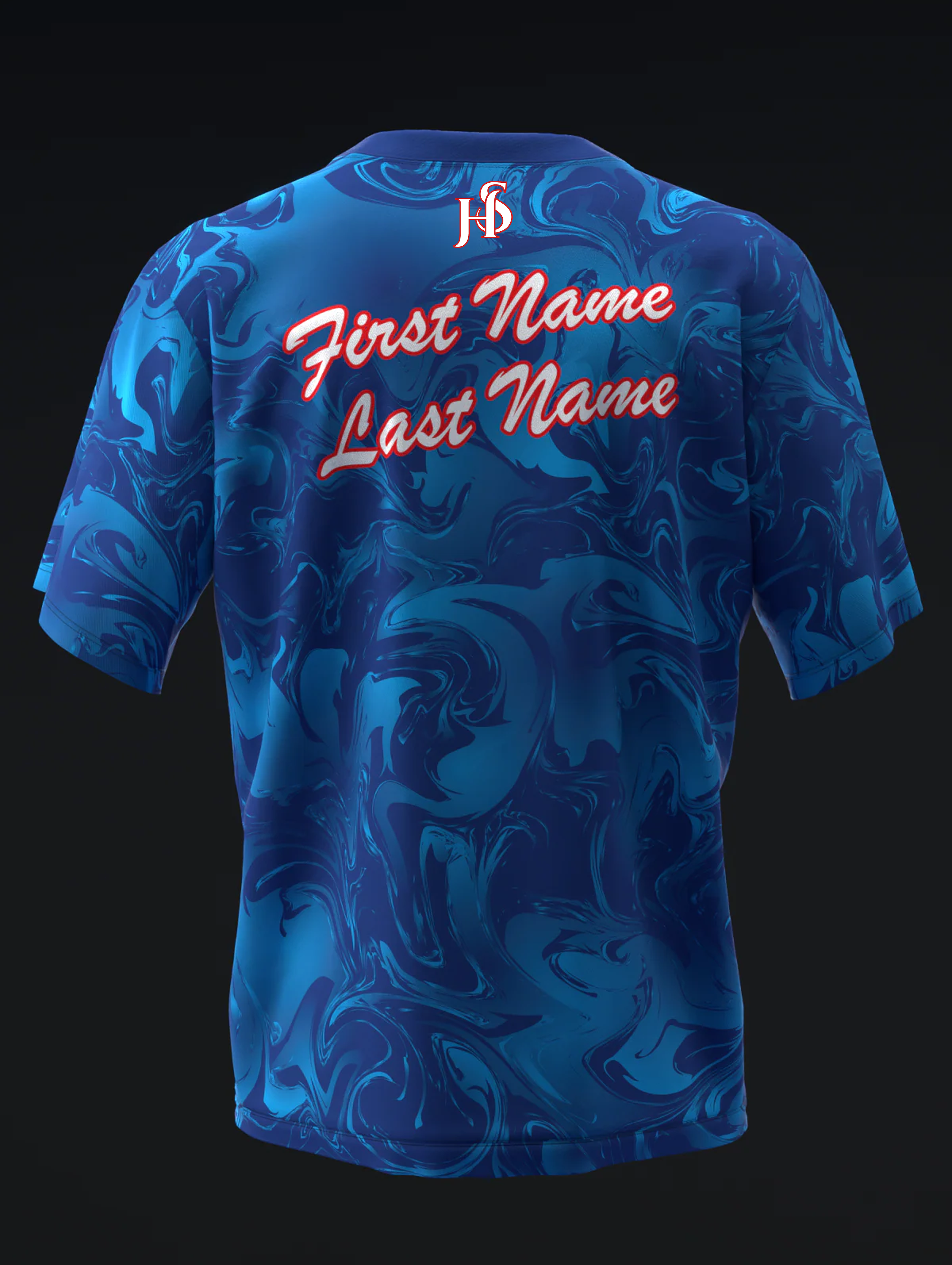 Custom Name - Radical Torpedo Pearl Bowling Jersey - All Size