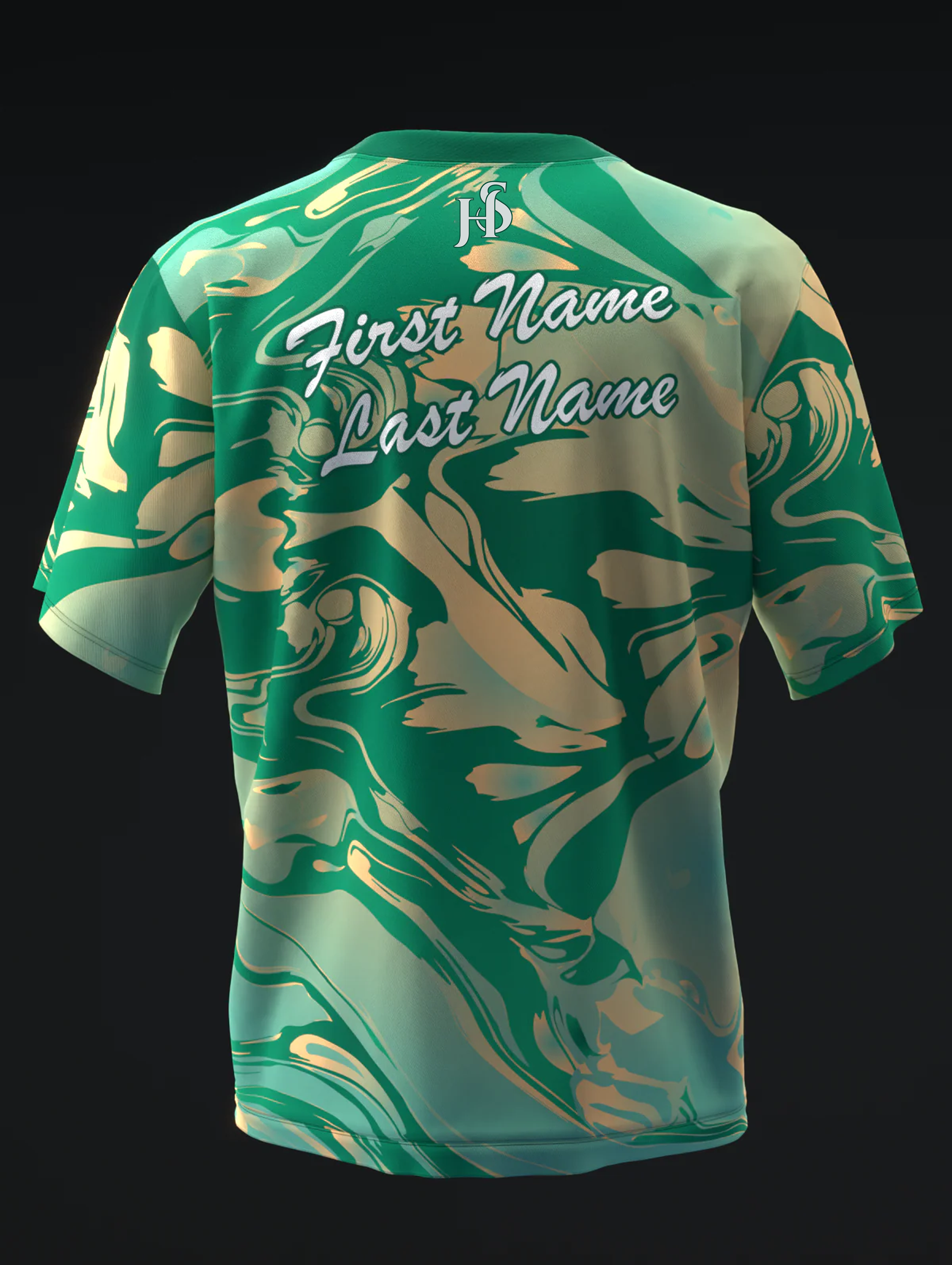 Custom Name - 900 Global Cove Bowling Jersey - All Size