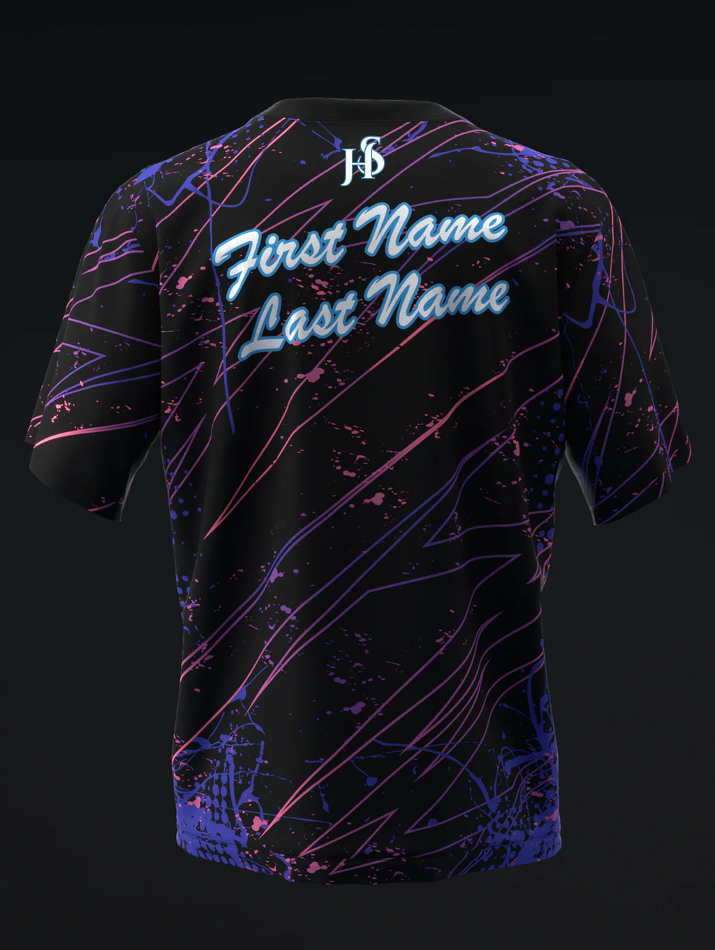Custom Name - Columbia 300 Street Rally Bowling Jersey - All Size