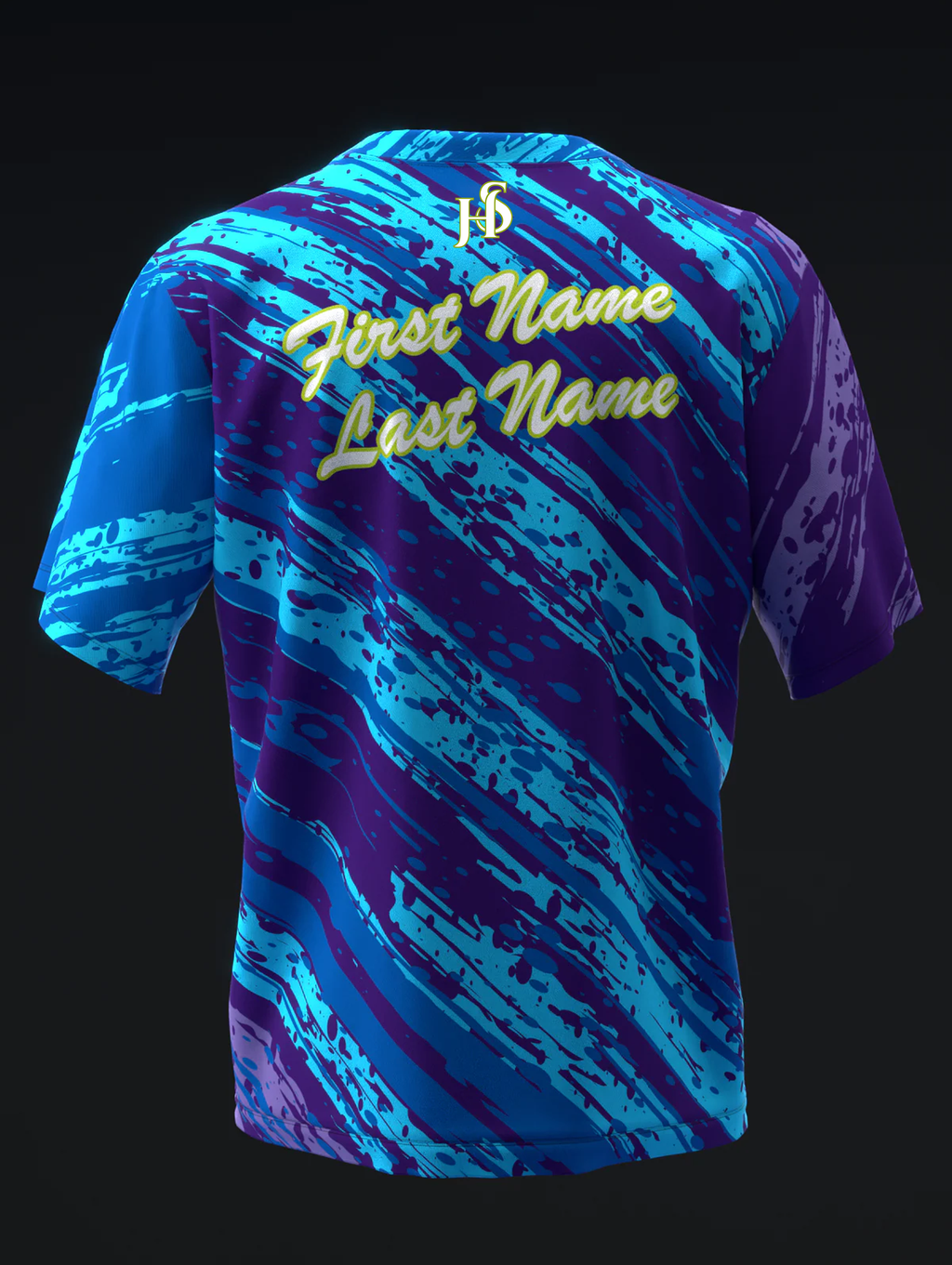 Custom Name - Radical Rattler Big Bite Bowling Jersey - All Size