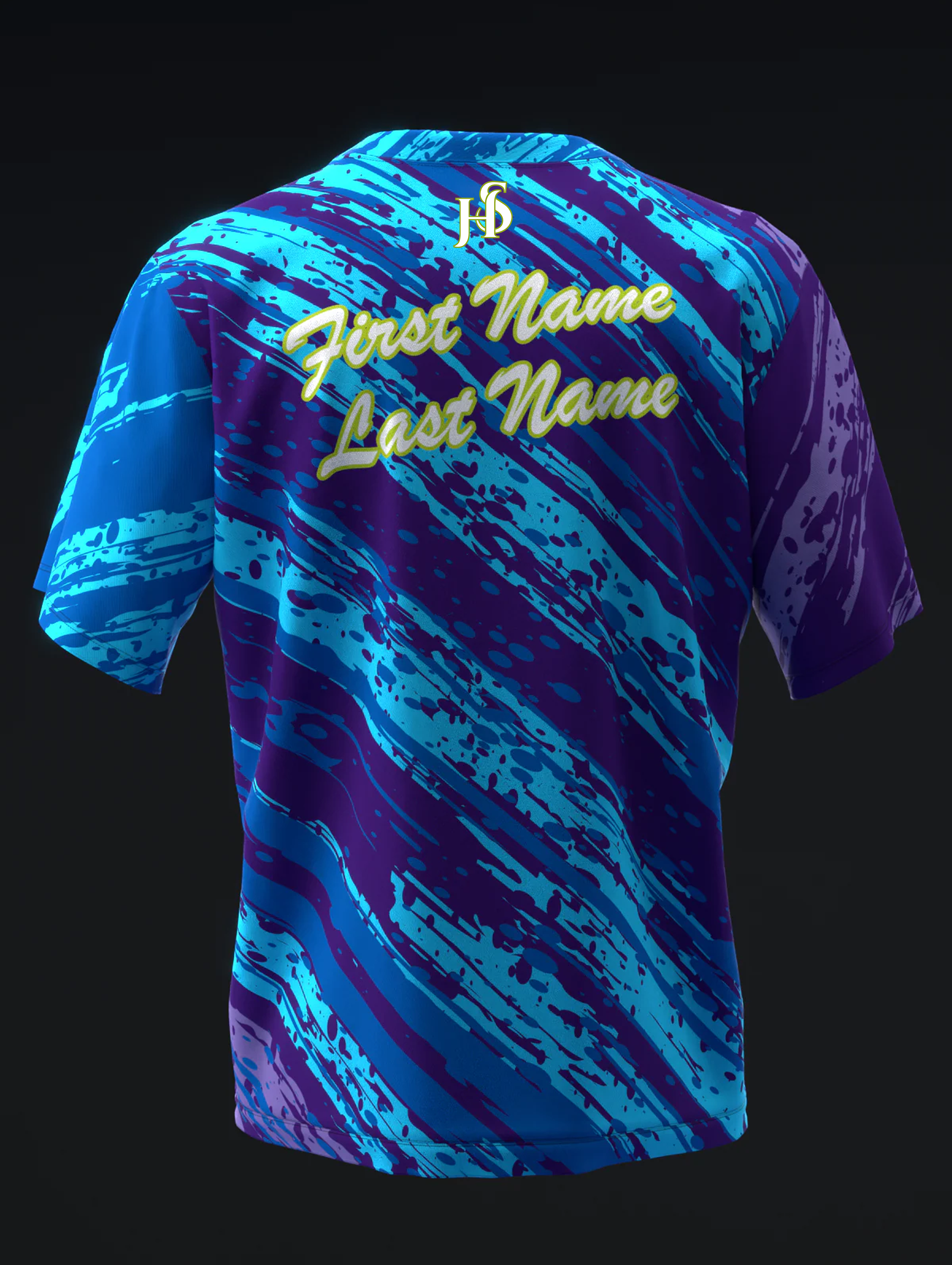 Custom Name - Radical Rattler Big Bite Bowling Jersey - All Size