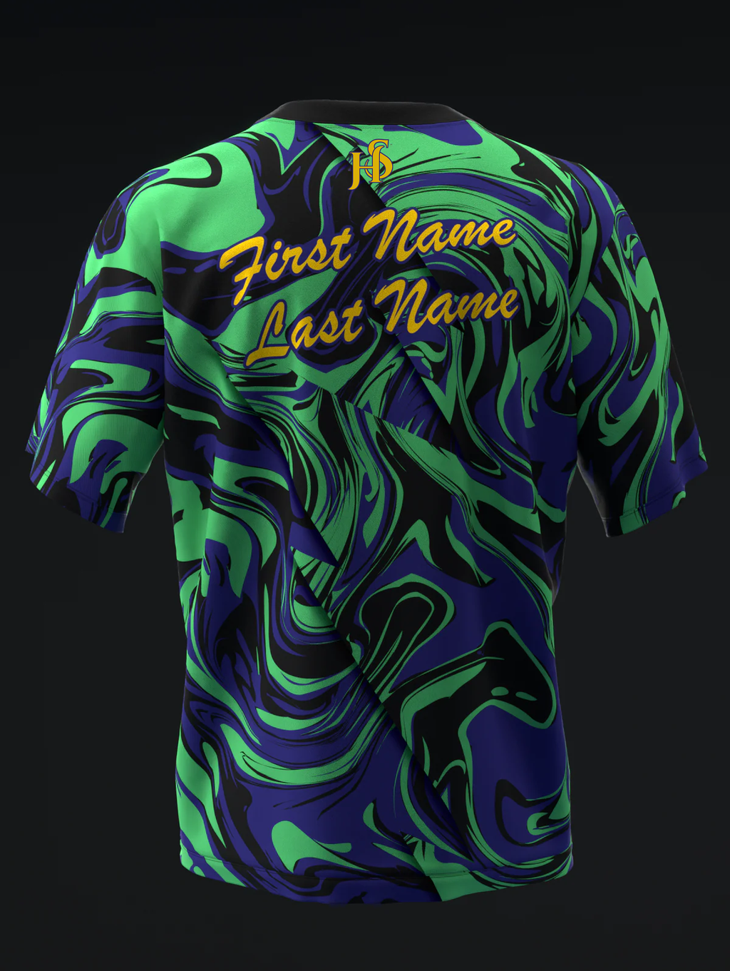 Custom Name - Hammer Hazmat Solid Bowling Jersey - All Size