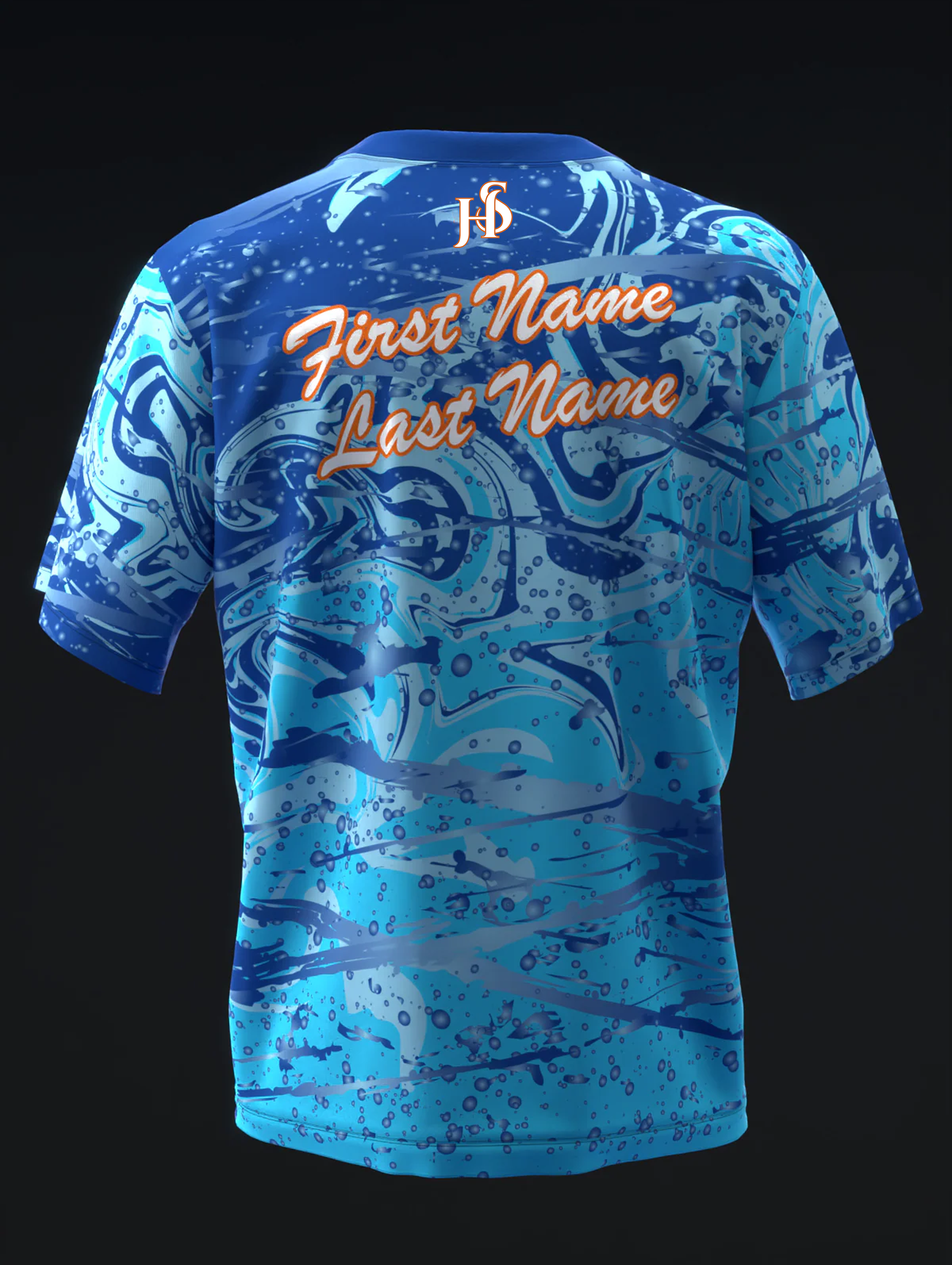 Custom Name - Radical Vexed Bowling Jersey - All Size