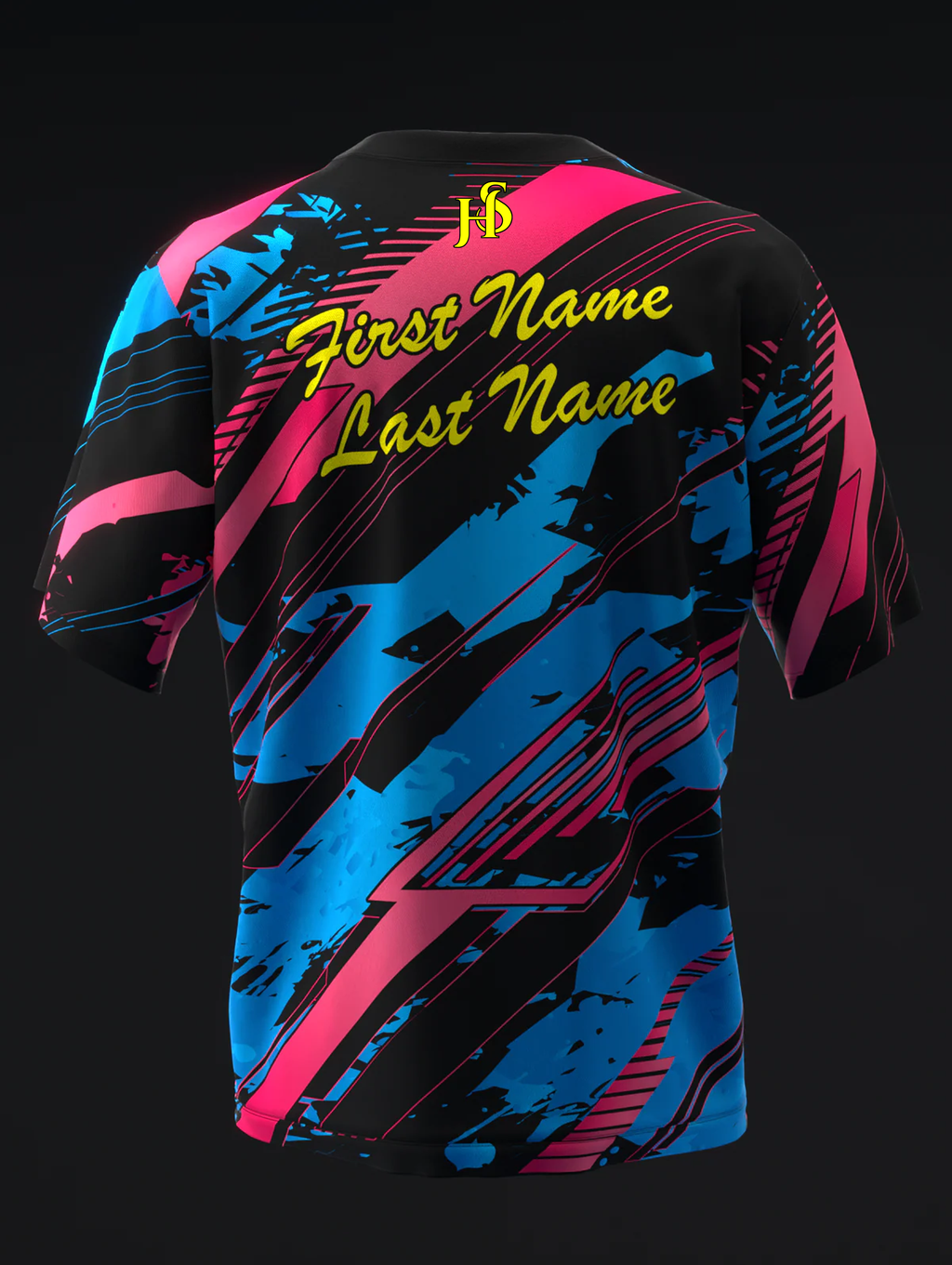 Custom Name - Brunswick Energize Bowling Jersey - All Size