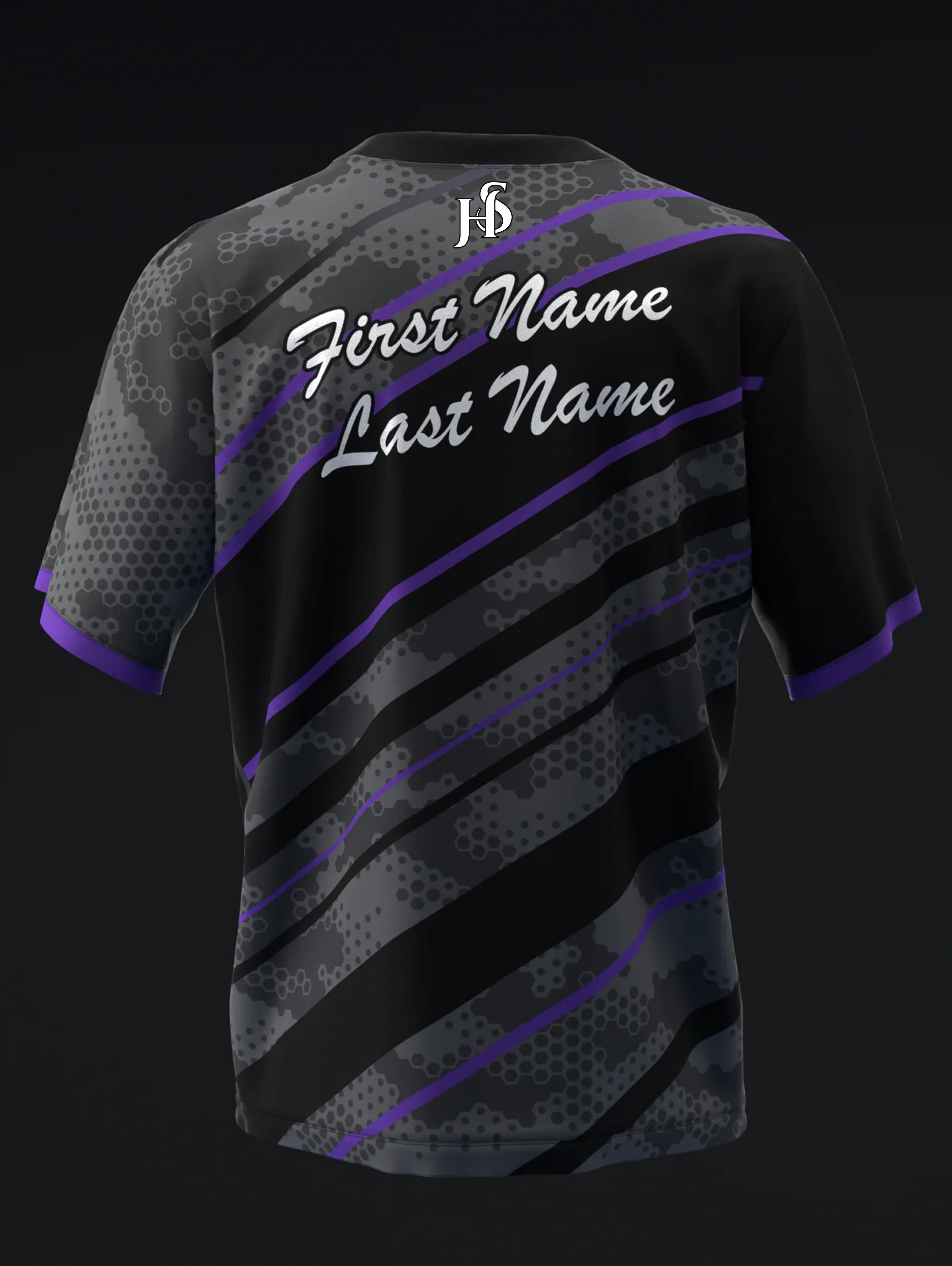 Custom Name - Hammer Envy Tour Solid Bowling Jersey - All Size