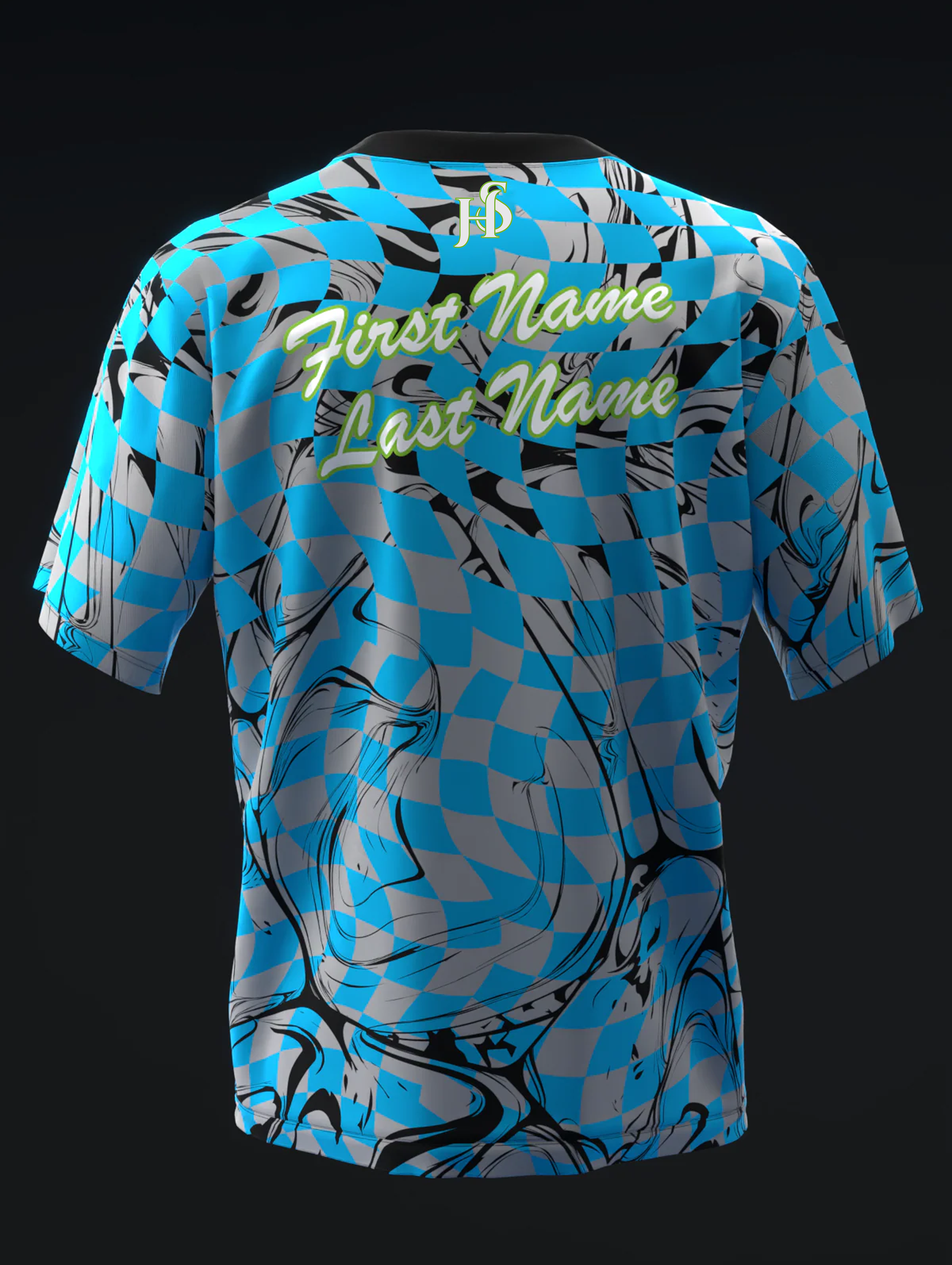 Custom Name - Brunswick Strategy Bowling Jersey - All Size