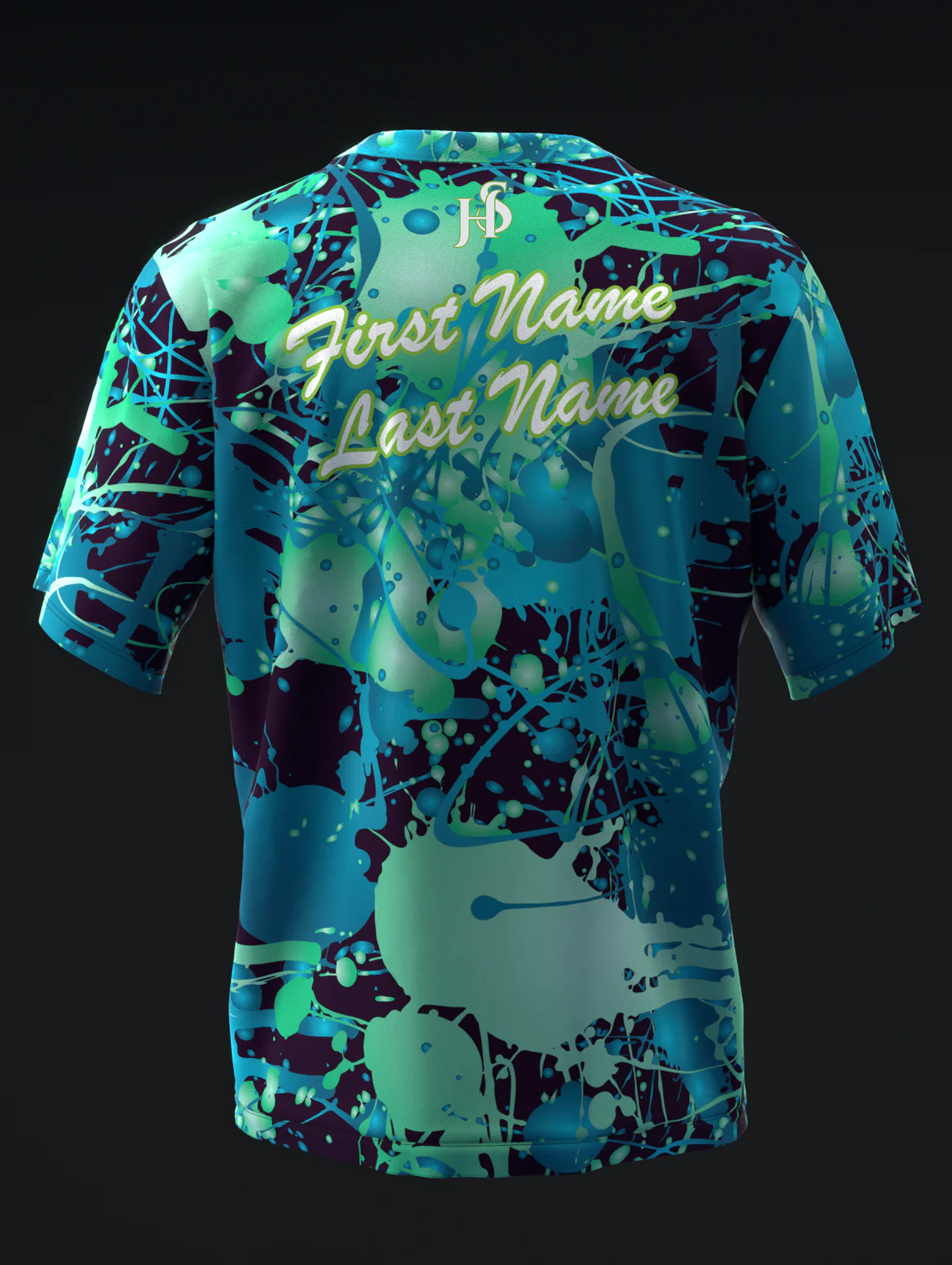 Custom Name - Hammer Hazmat Bowling Jersey - All Size