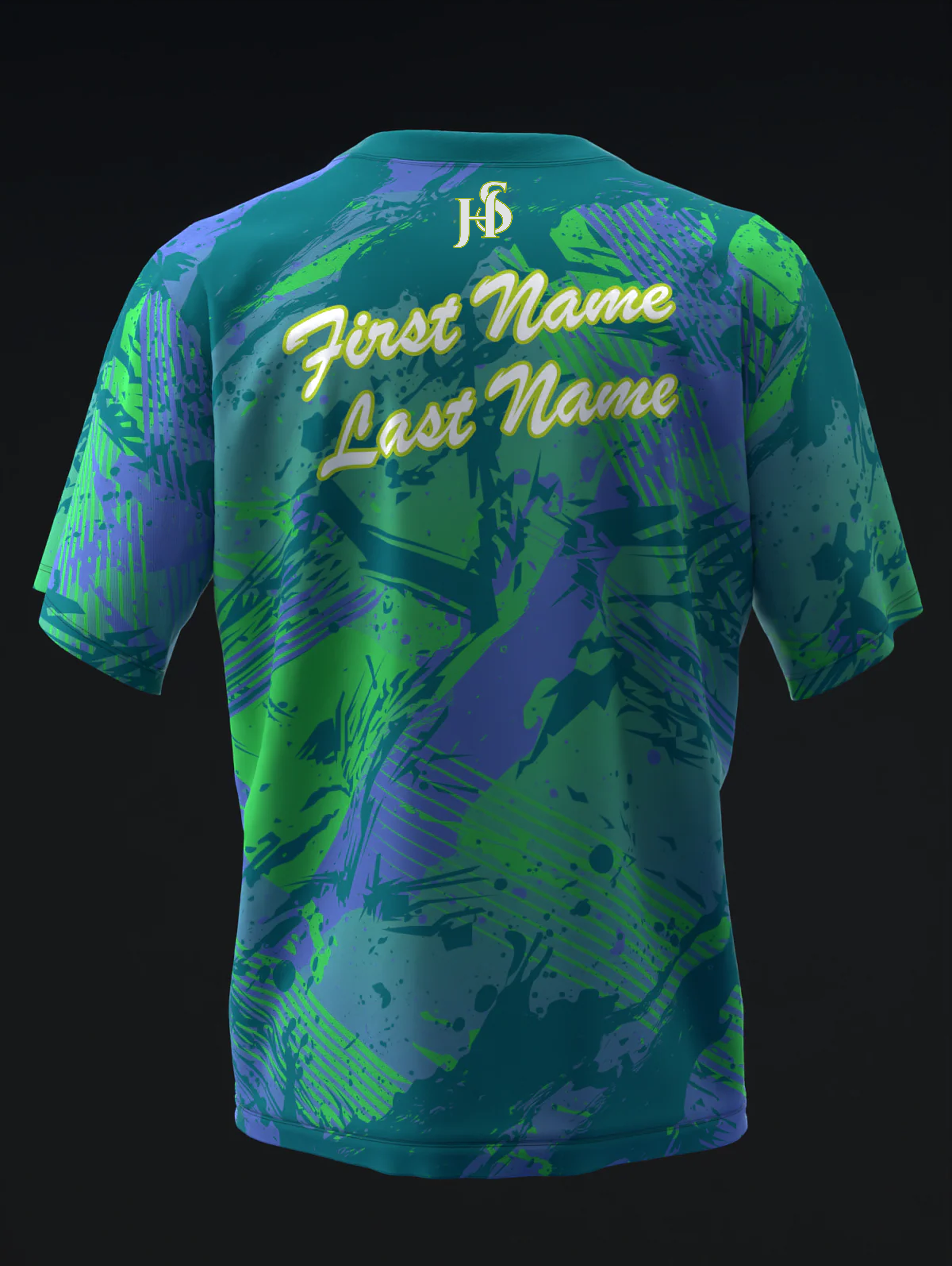 Custom Name - Brunswick Combat Hybrid Bowling Jersey - All Size