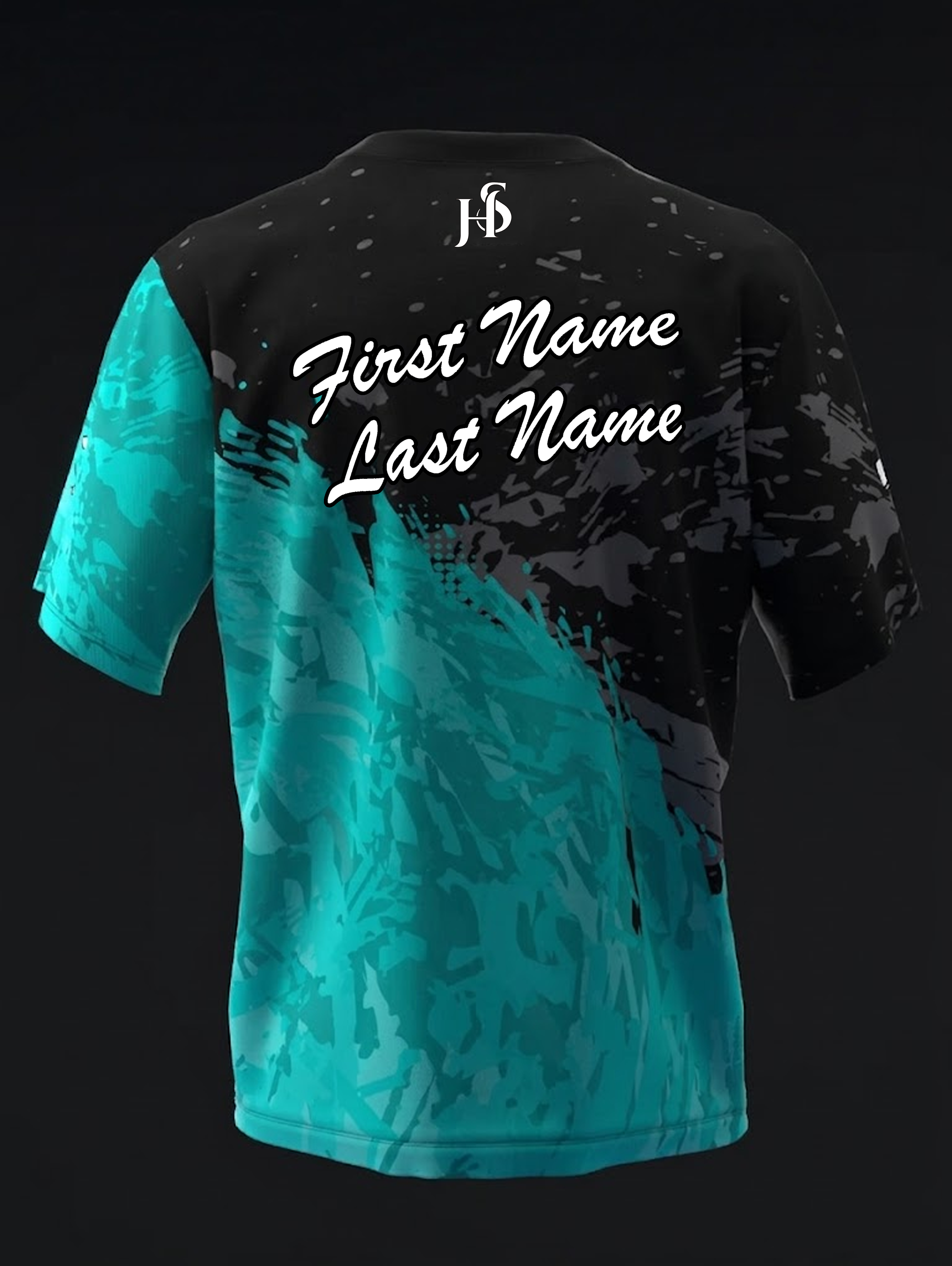 Custom Name - Dennis Bissonnette Side Grunge BT Bowling Jersey - All Size