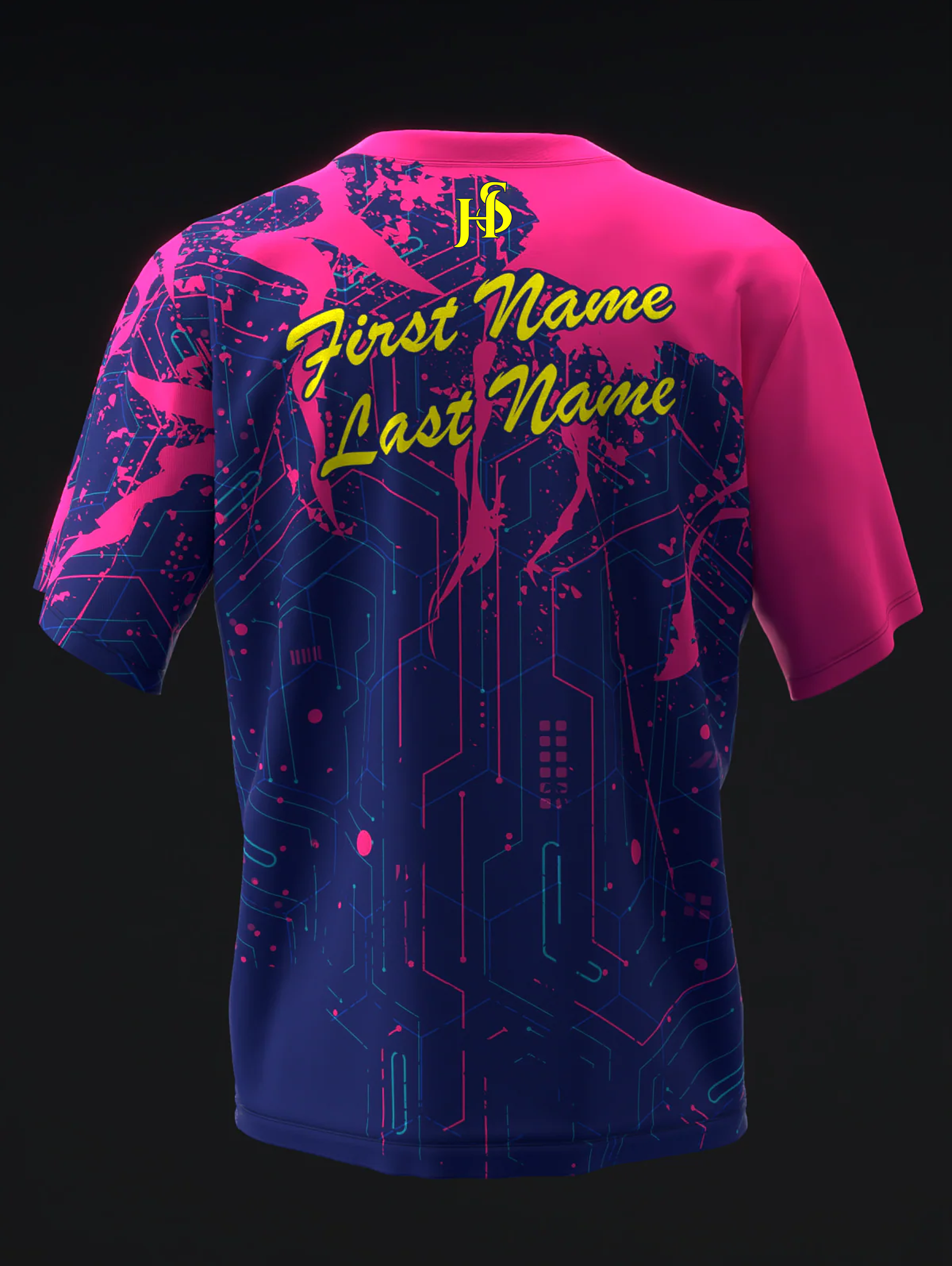 Custom Name - Storm Bionic Bowling Jersey - All Size