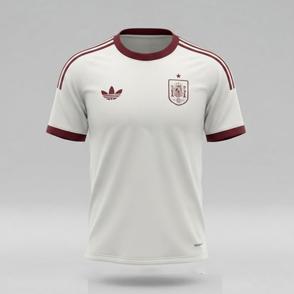 Custom Name - Spain 2026 Away Soccer Jersey National Team Fan - All Size
