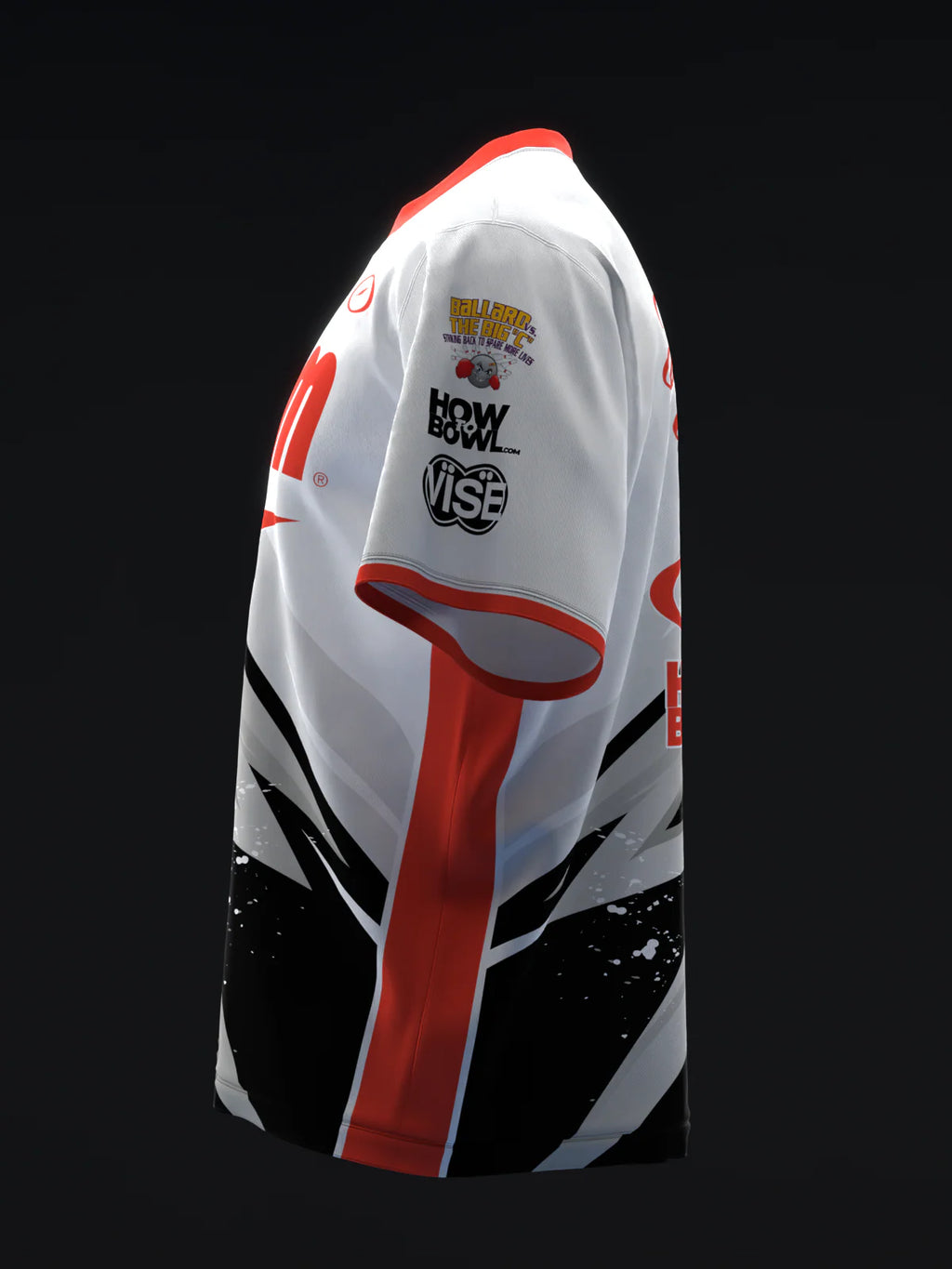 Custom Name - Darren Tang Lightning Infrared 90 Bowling Jersey - All Size