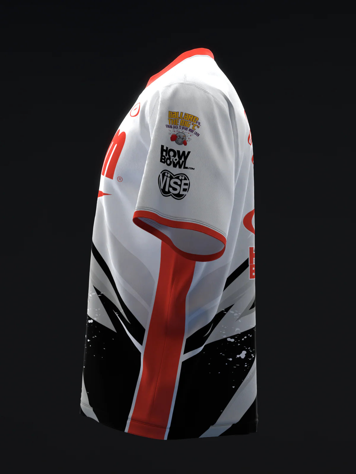 Custom Name - Darren Tang Lightning Infrared 90 Bowling Jersey - All Size