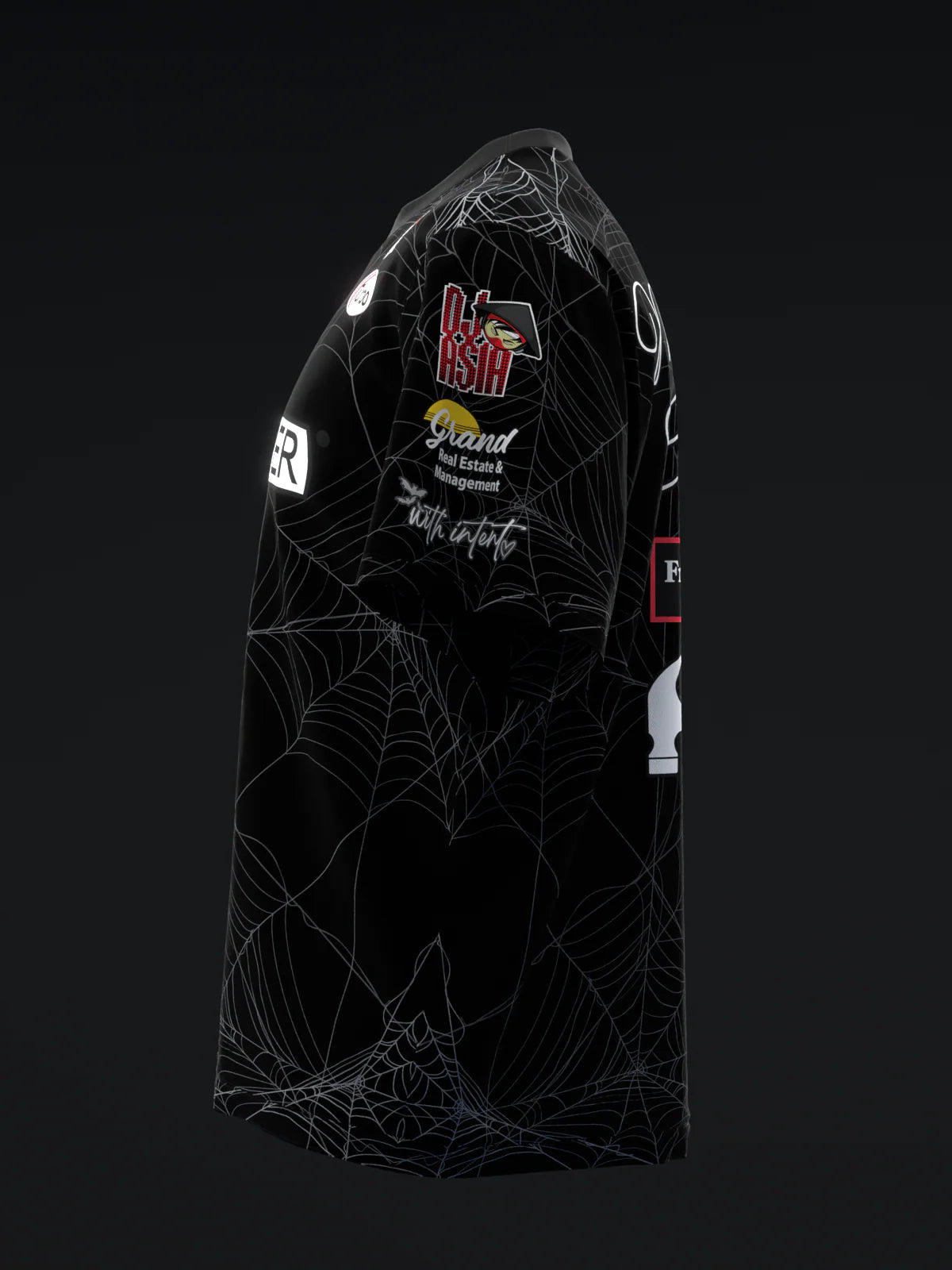 Custom Name - Mallory Clark Spider Webs Bowling Jersey - All Size