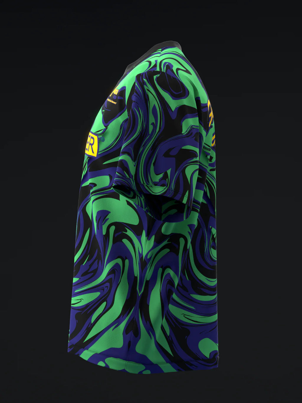 Custom Name - Hammer Hazmat Solid Bowling Jersey - All Size