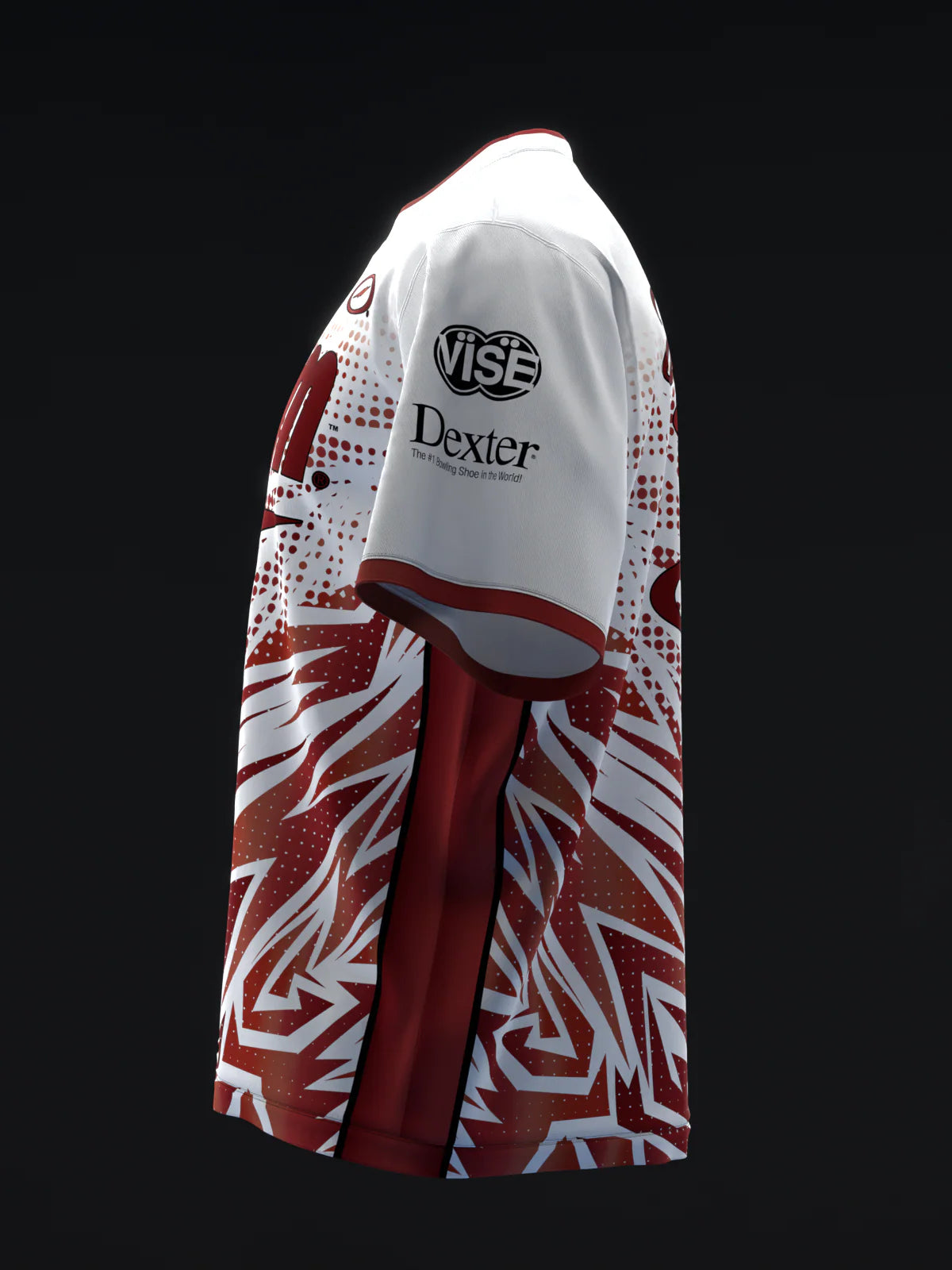 Custom Name - Darren Tang 2022 Colorway Maroon White Bowling Jersey - All Size