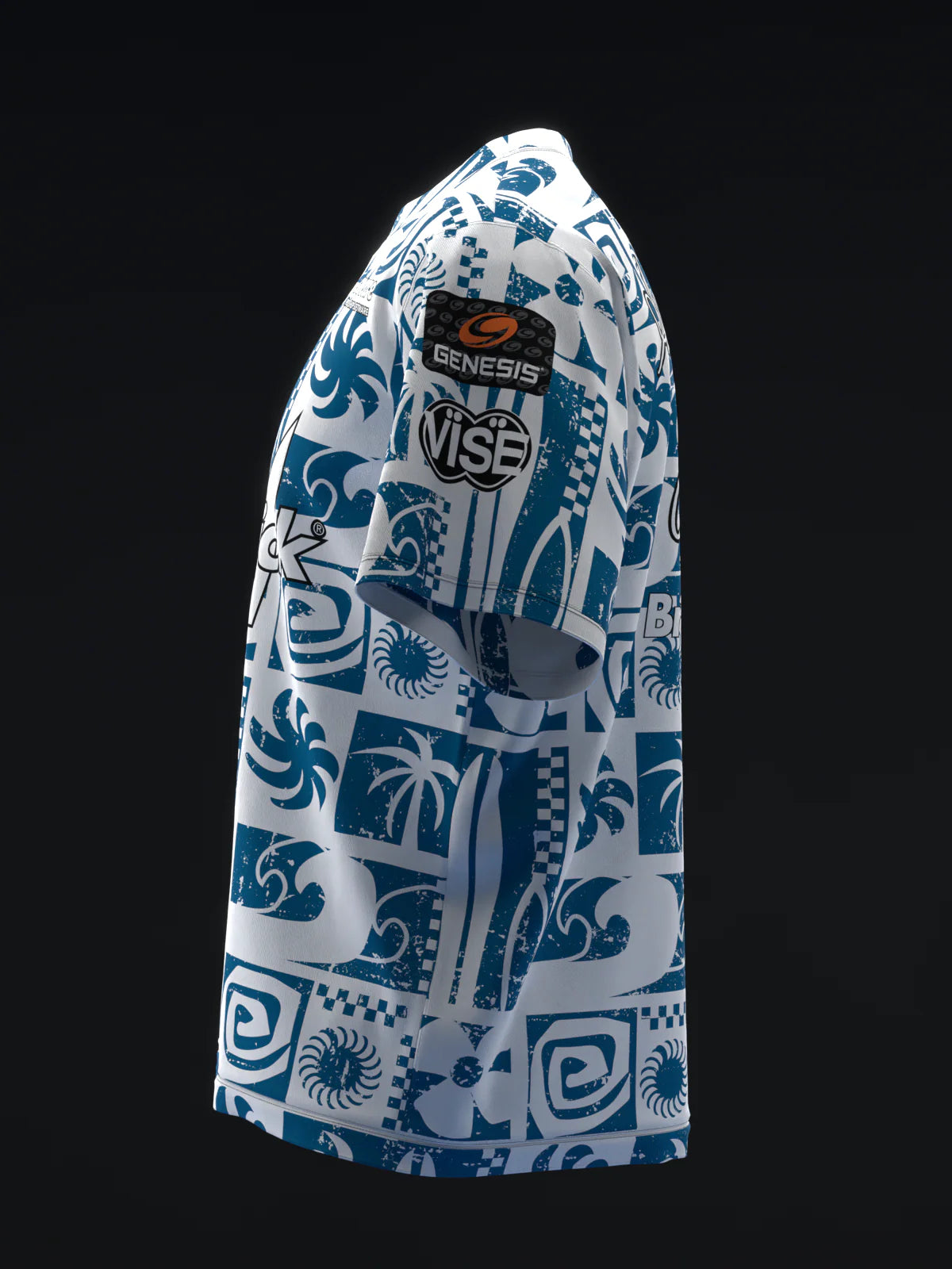 Custom Name - Ashly Galante Tribal Championship Bowling Jersey - All Size