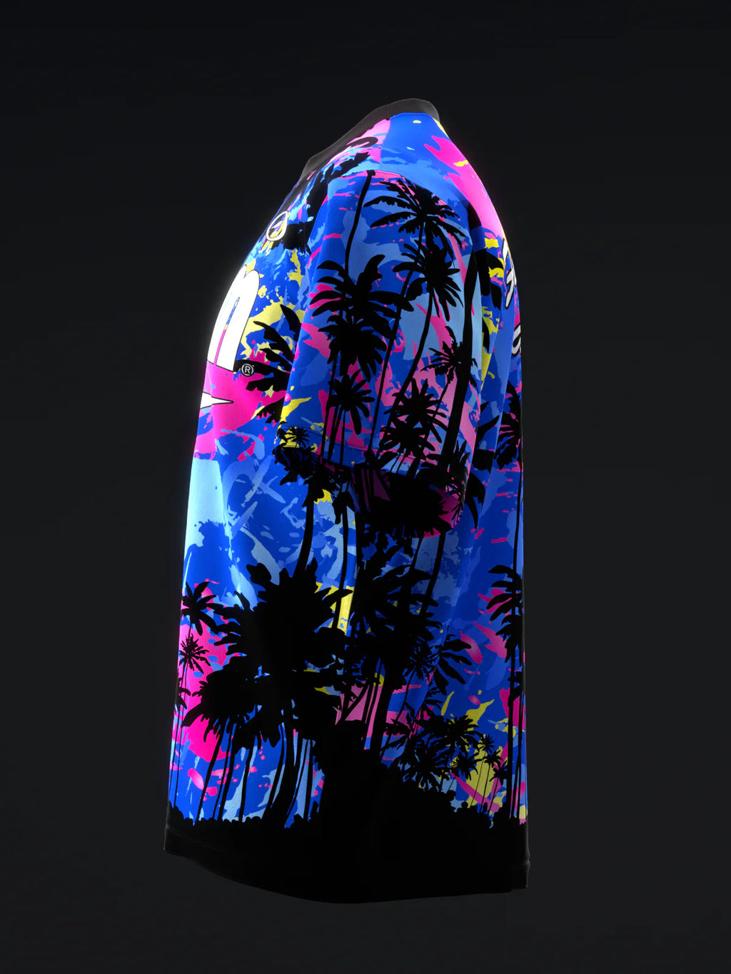 Custom Name - Storm Tropical Surge Pearl Bbp Neon Bowling Jersey - All Size