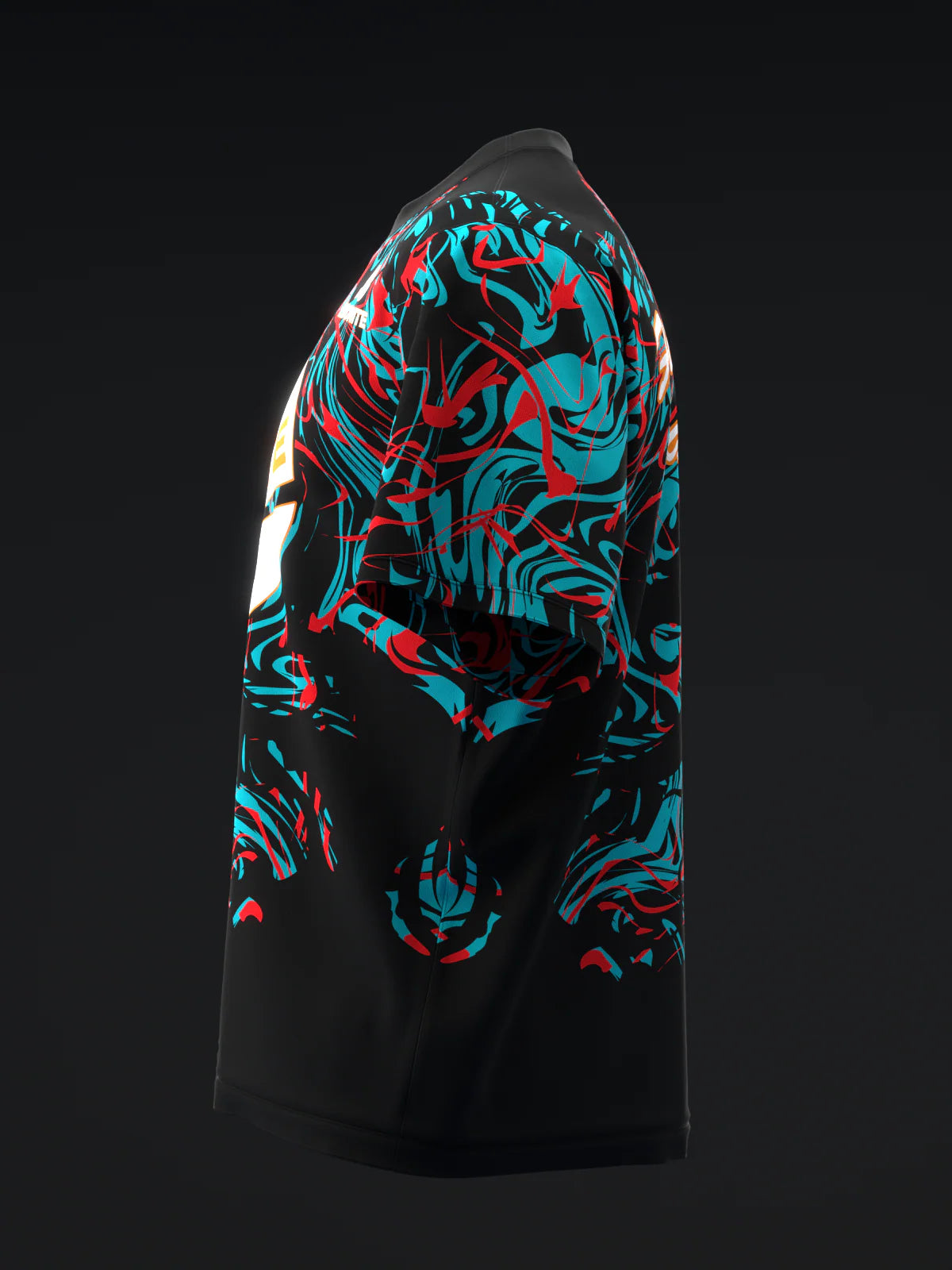 Custom Name - Ebonite The One Reverb Bowling Jersey - All Size