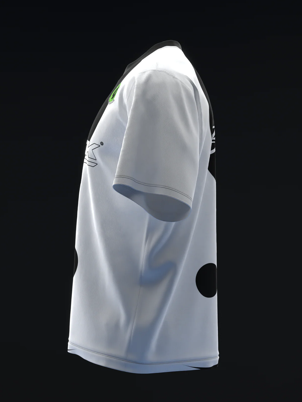 Custom Name - Kim Bolleby Yin Yang Bowling Jersey - All Size