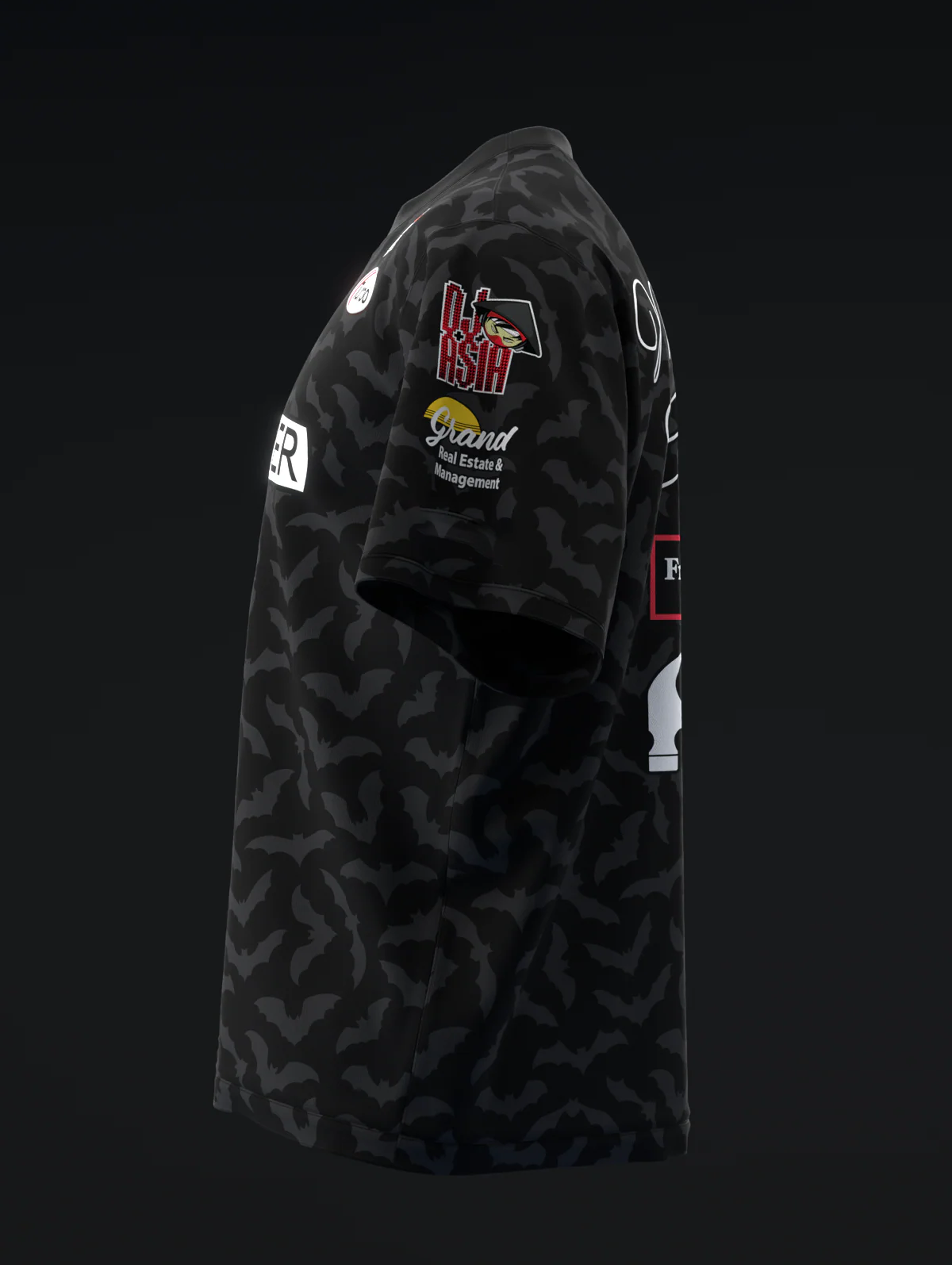 Custom Name - Mallory Clark Bats On Bats Bowling Jersey - All Size