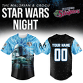 Custom Name - Gwinnett Stripers x Star Wars Night 2026 Baseball Jersey - All Size