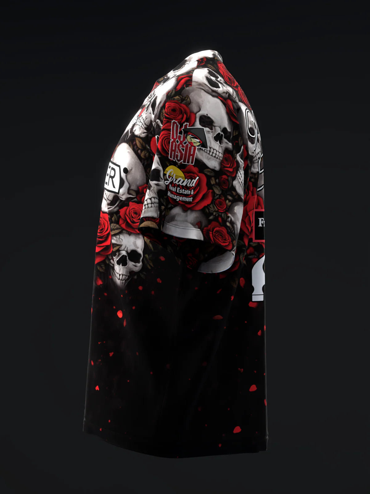 Custom Name - Mallory Clark 2026 Skull Roses Bowling Jersey - All Size