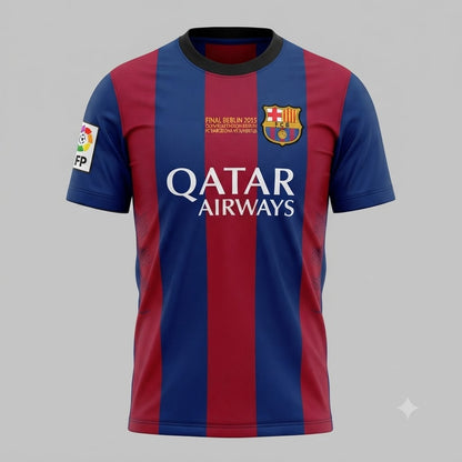 Custom Name - Barcelona Home Retro Jersey Messii Soccer - All Size