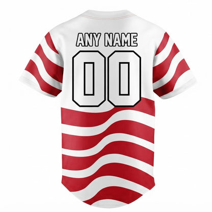 Custom Name - Sea Dogs x Team USA World Cup Baseball Jersey - All Size