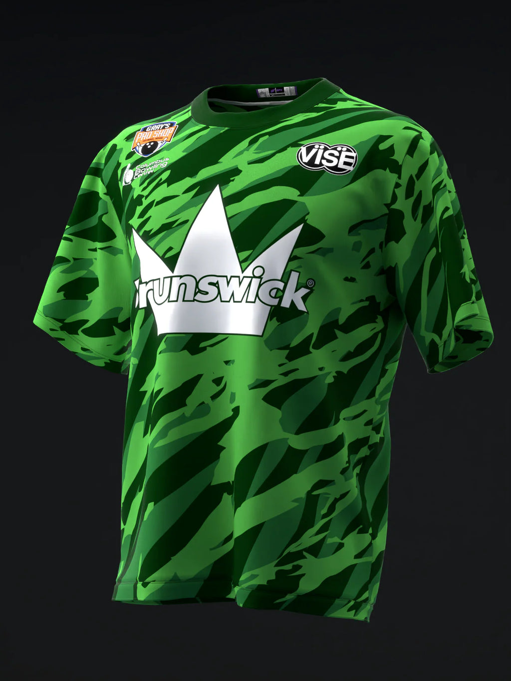 Custom Name - Matt Sanders Elbram Green Bowling Jersey - All Size